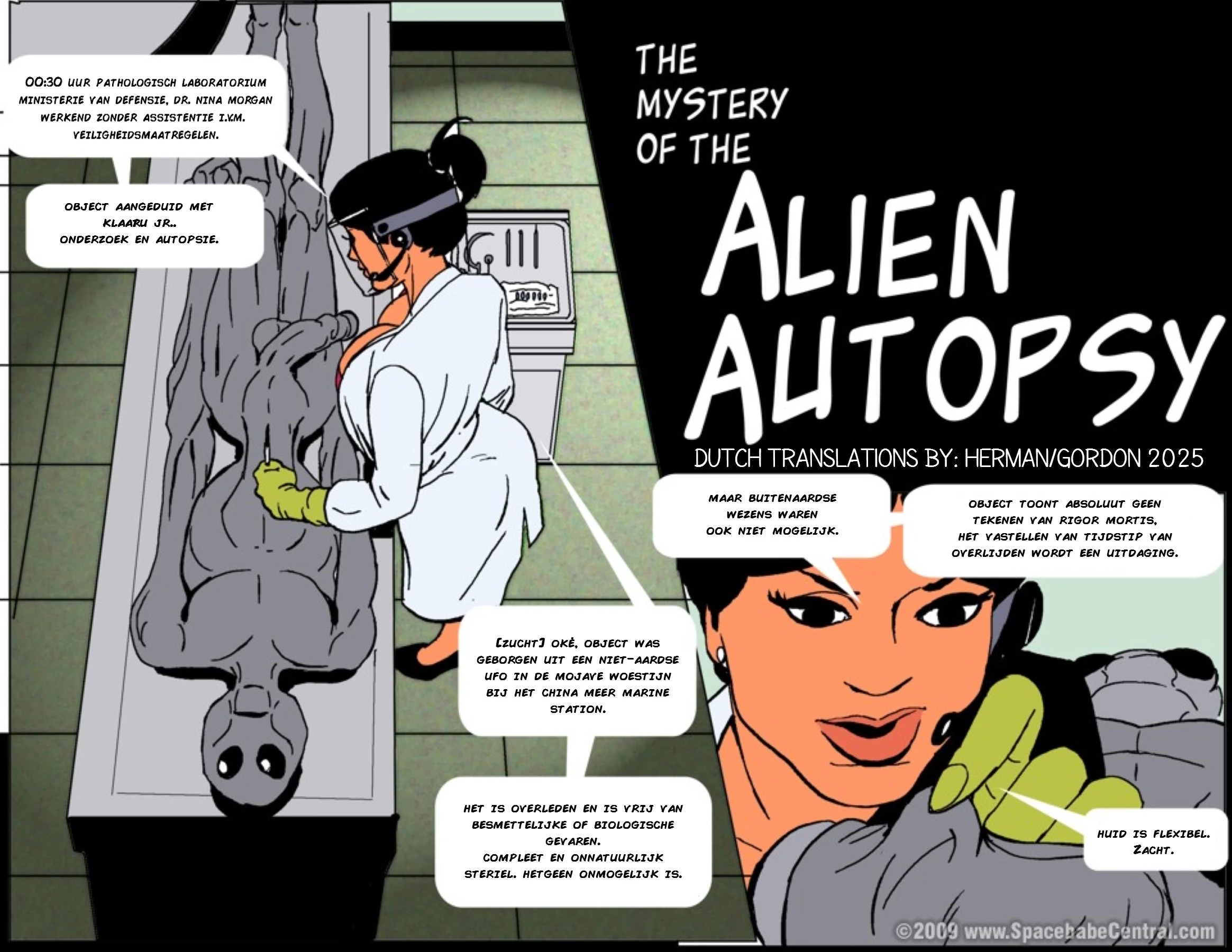 Alien Autopsy part 01-03 [NL] porn comic picture 1