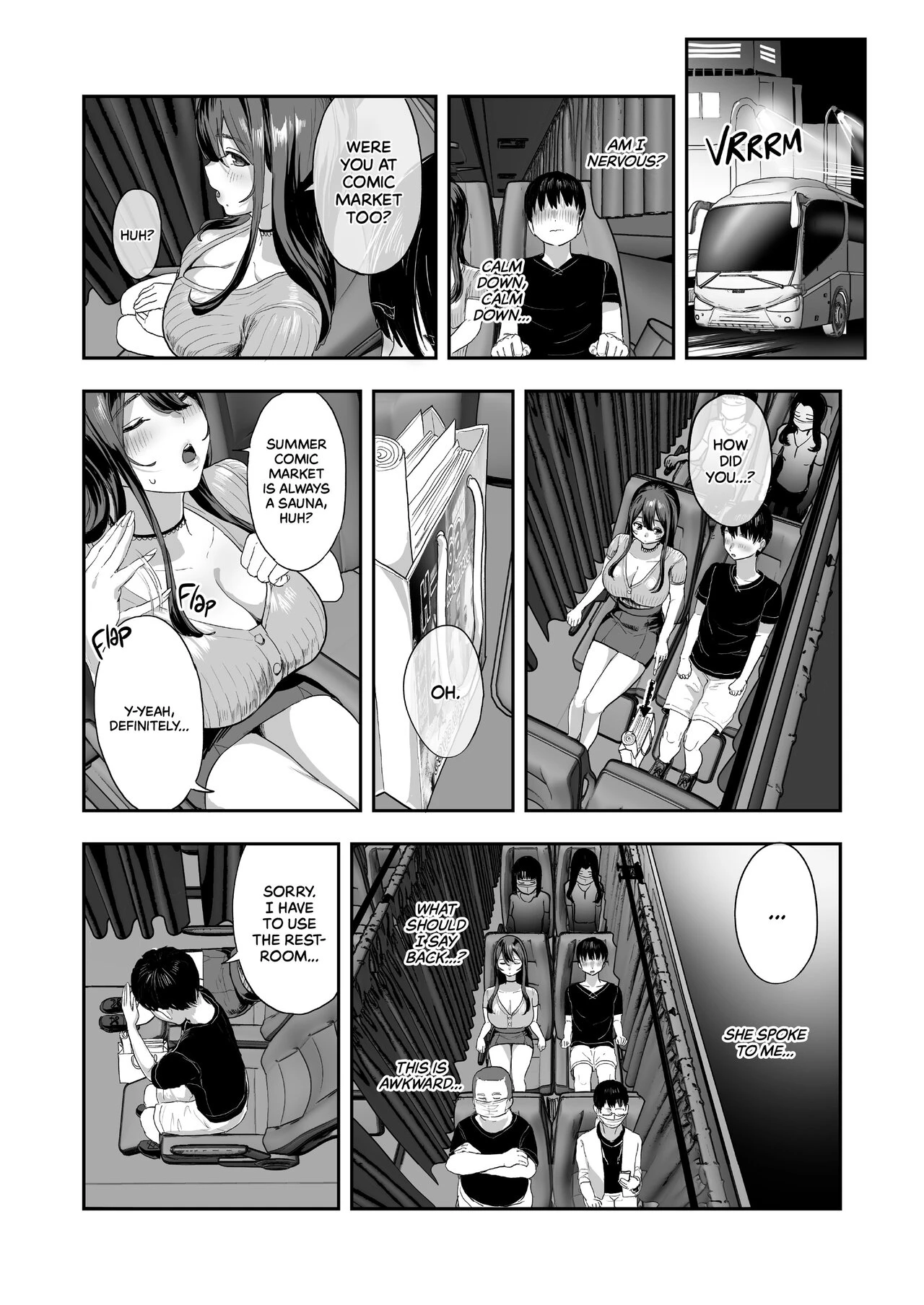 All Night Long on the Night Bus porn comic picture 4