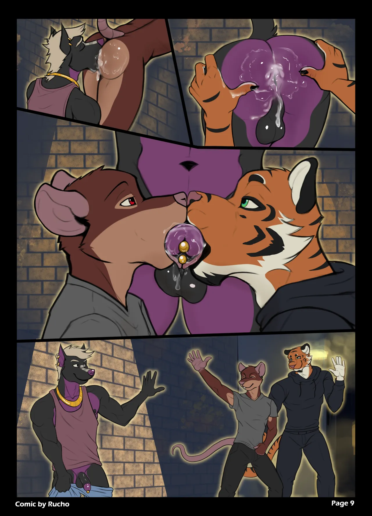 Alleyway Fun porn comic picture 10