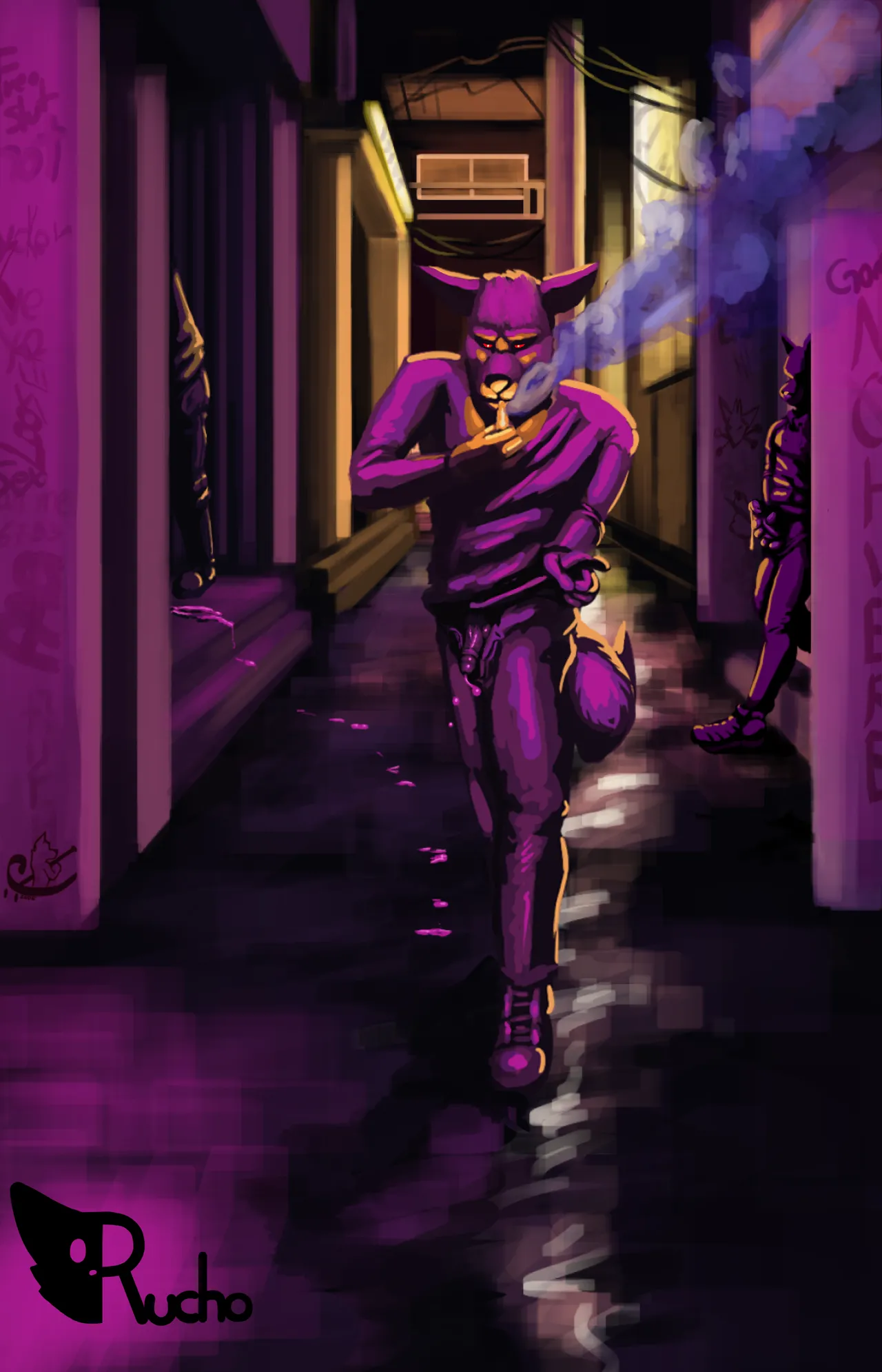 Alleyway Fun porn comic picture 11