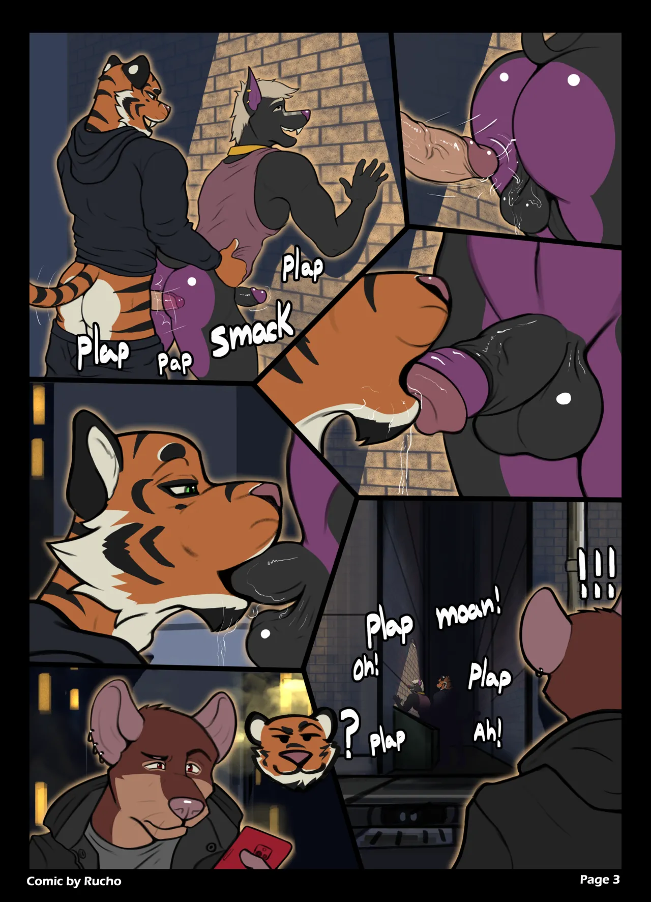 Alleyway Fun porn comic picture 4