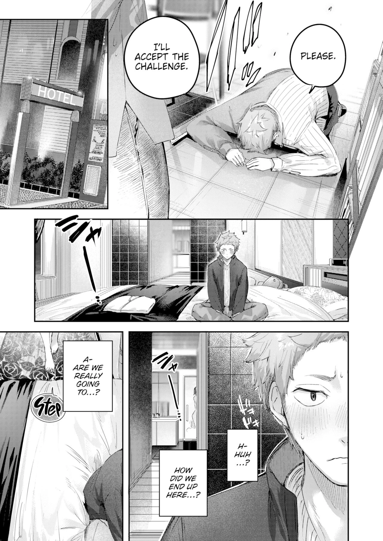 Alone in the Backroom porn comic picture 7