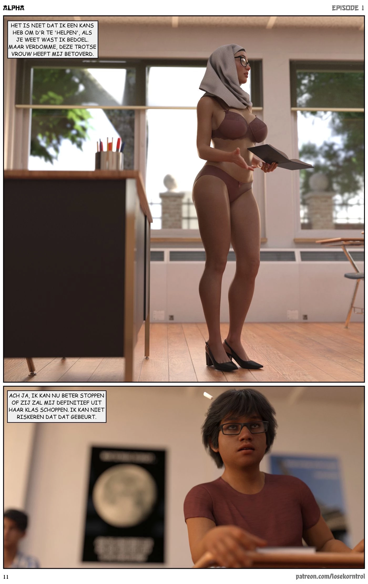 Alpha part 01 [NL] porn comic picture 12