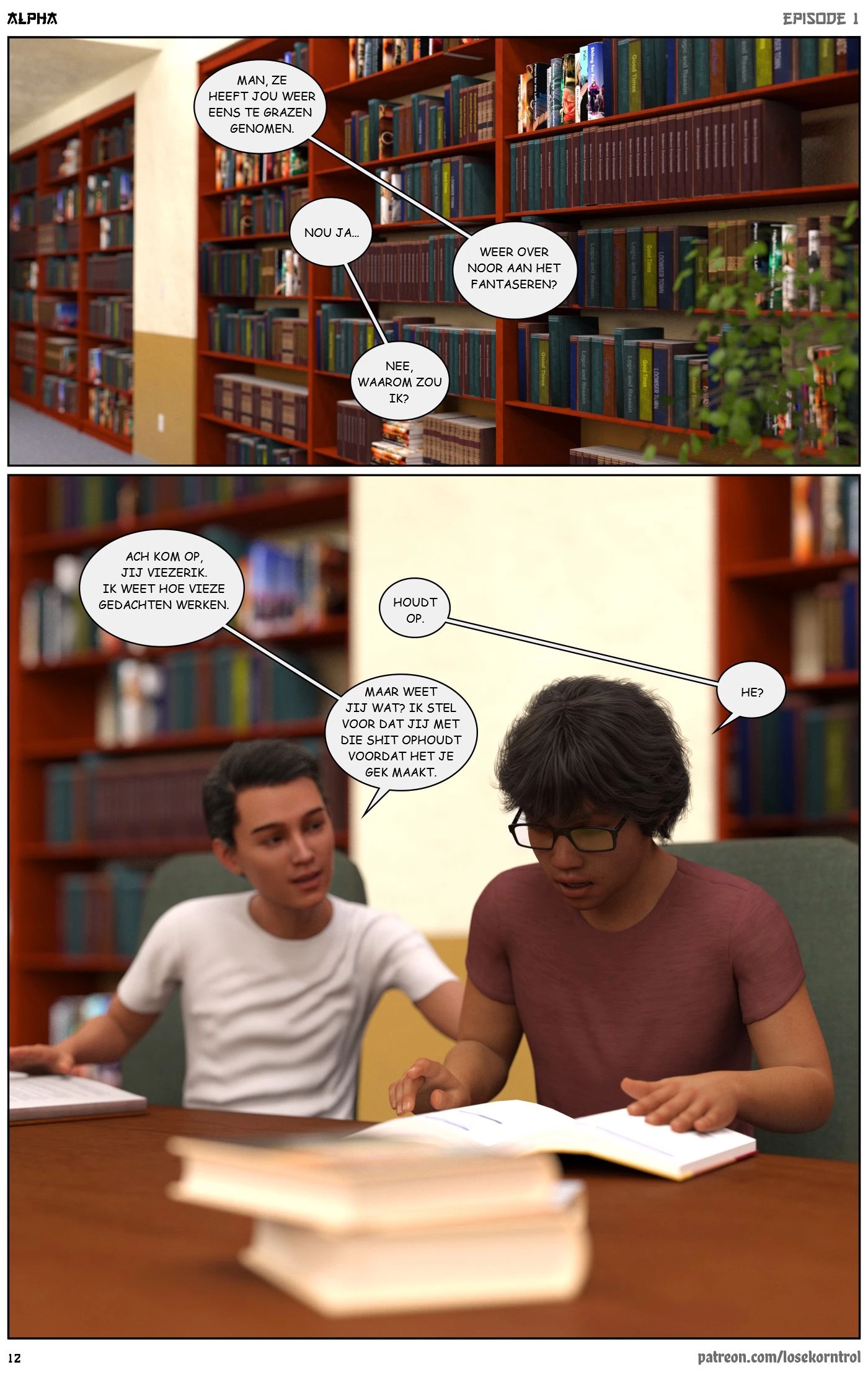 Alpha part 01 [NL] porn comic picture 13