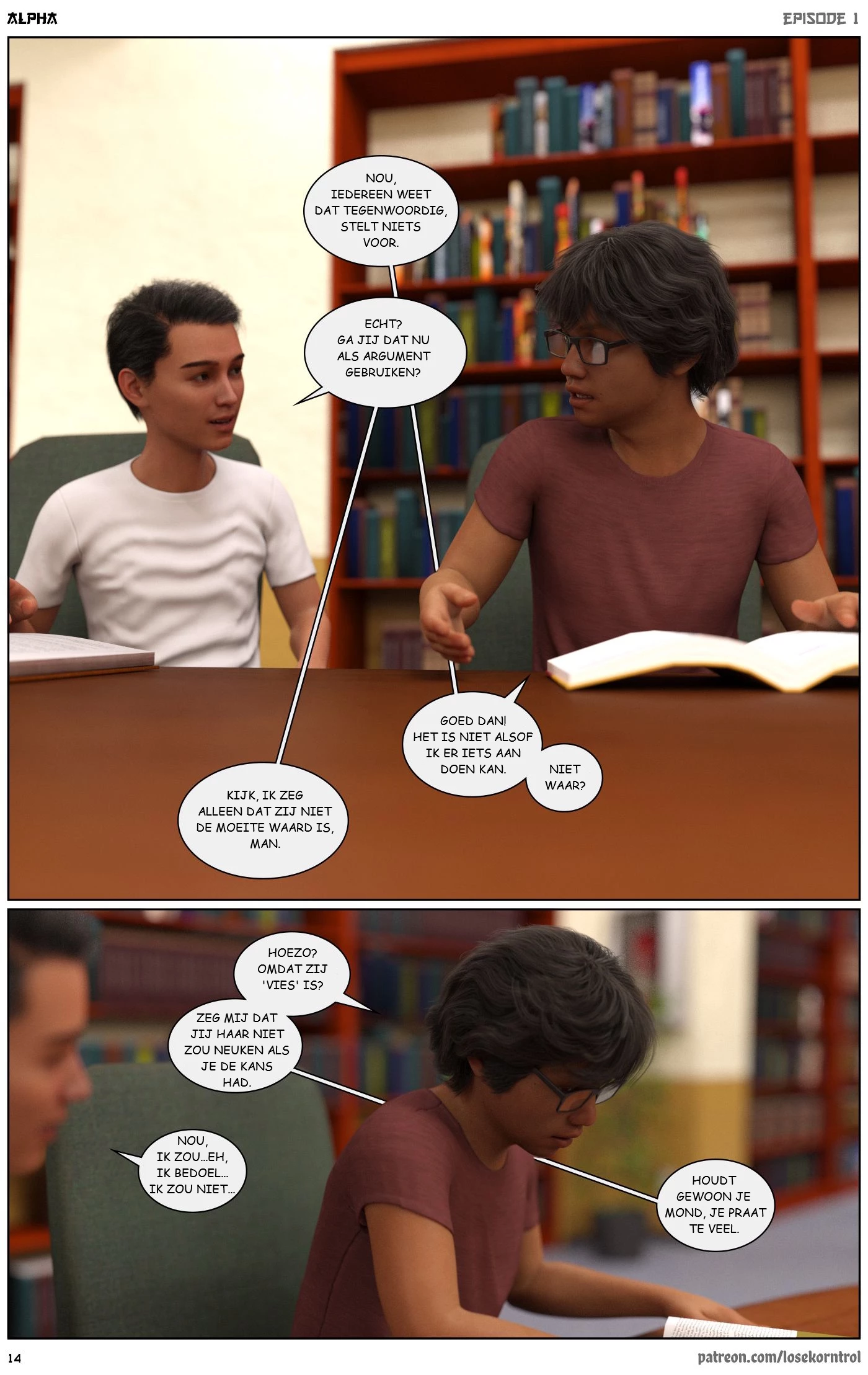 Alpha part 01 [NL] porn comic picture 15