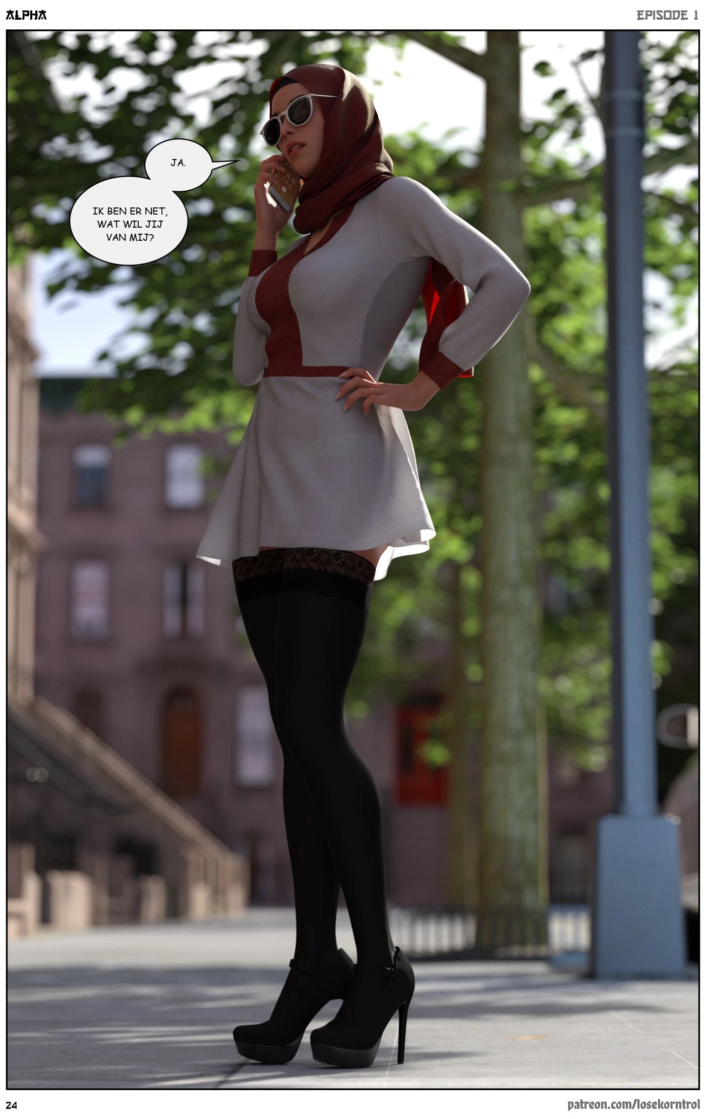 Alpha part 01 [NL] porn comic picture 25