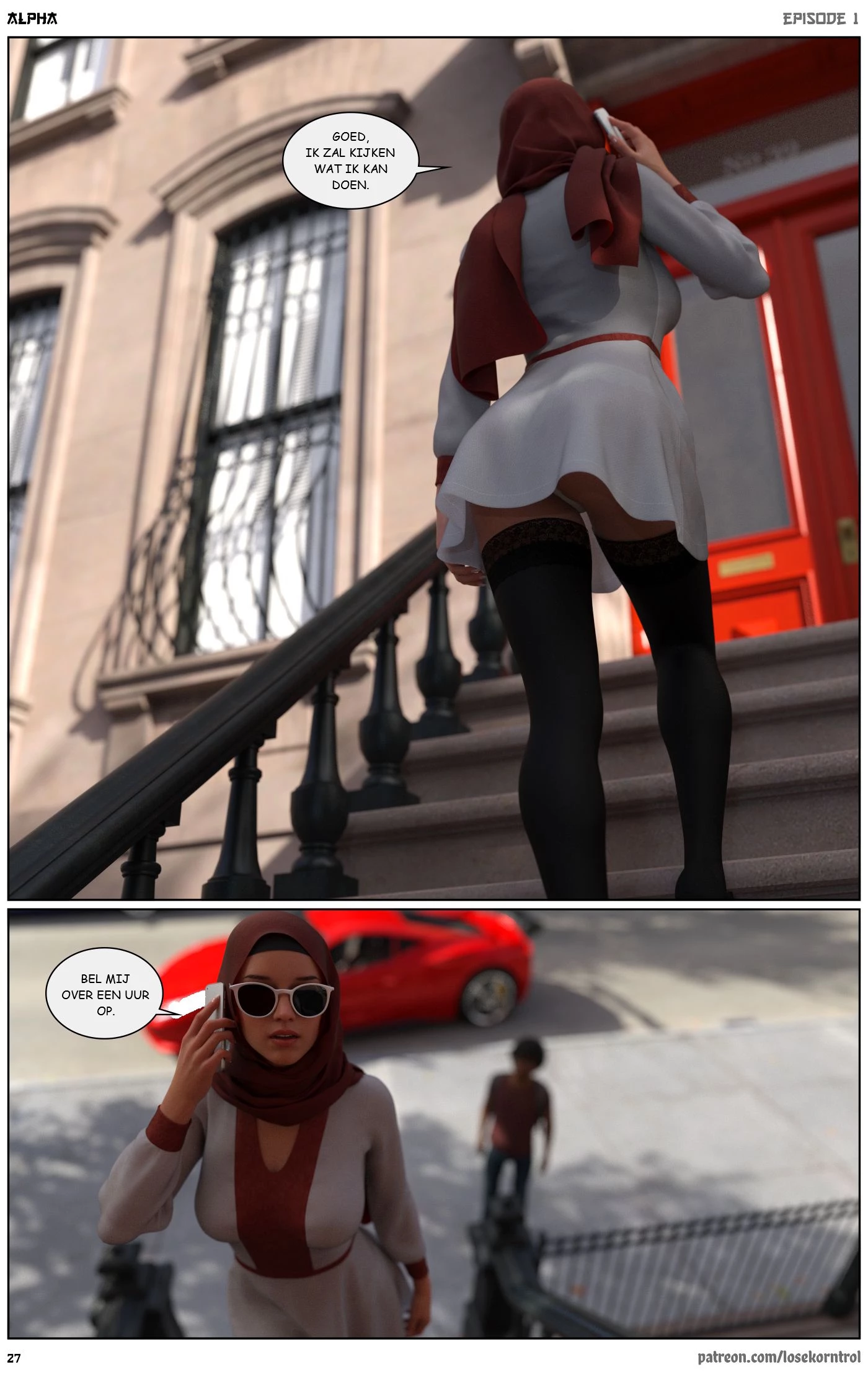Alpha part 01 [NL] porn comic picture 28