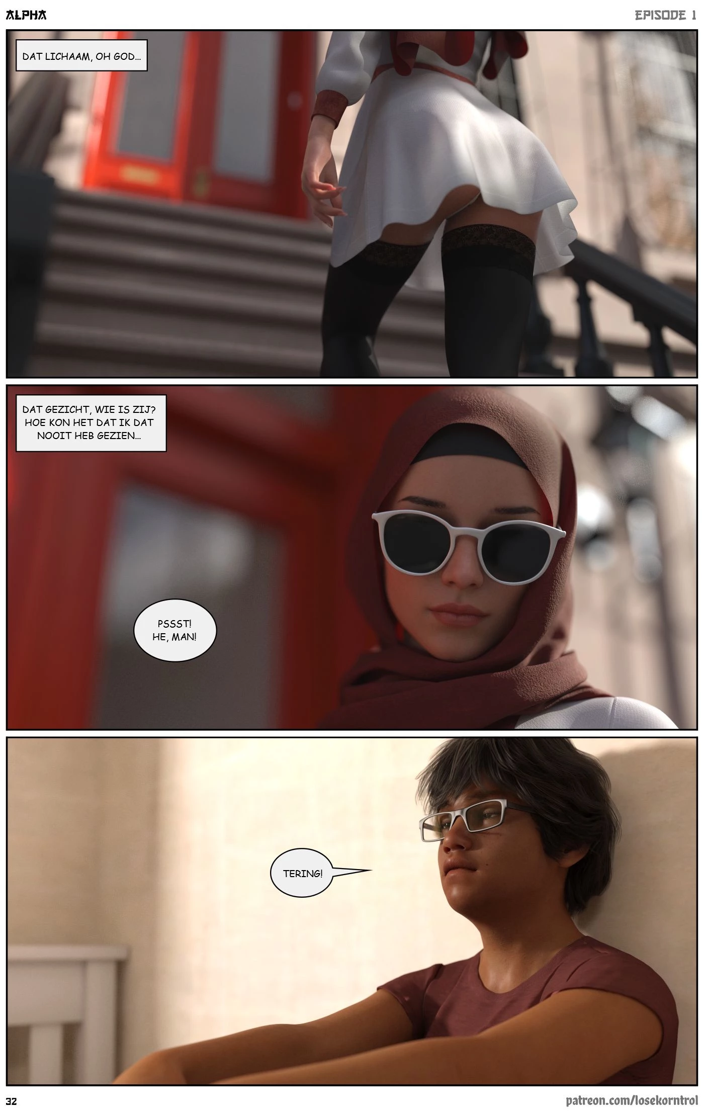 Alpha part 01 [NL] porn comic picture 33