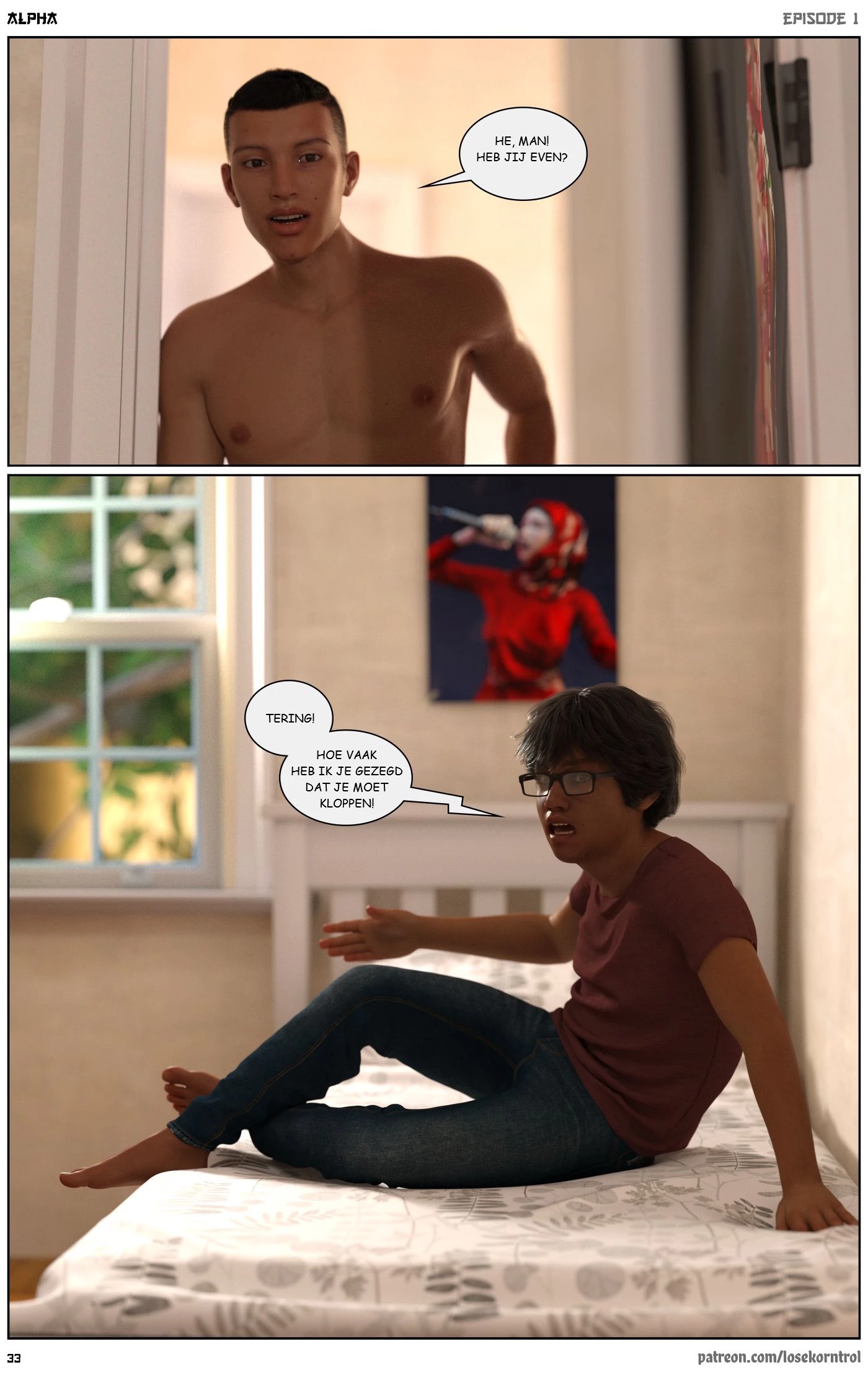 Alpha part 01 [NL] porn comic picture 34