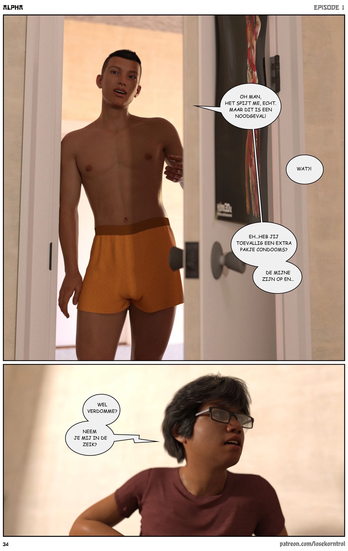 Alpha part 01 [NL] porn comic picture 35