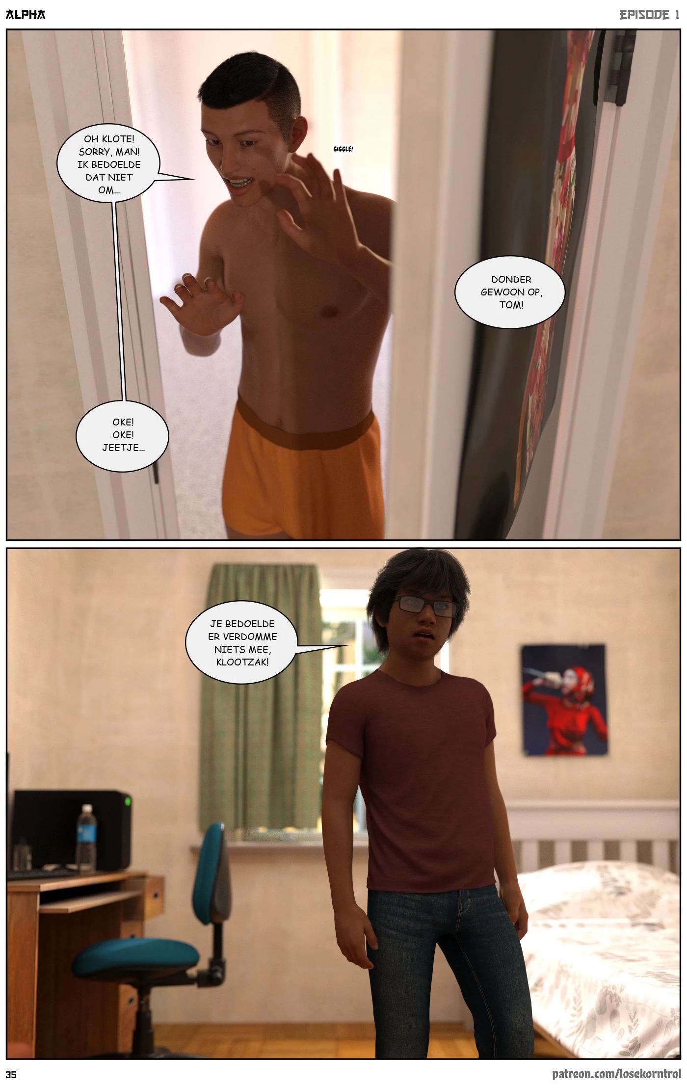 Alpha part 01 [NL] porn comic picture 36