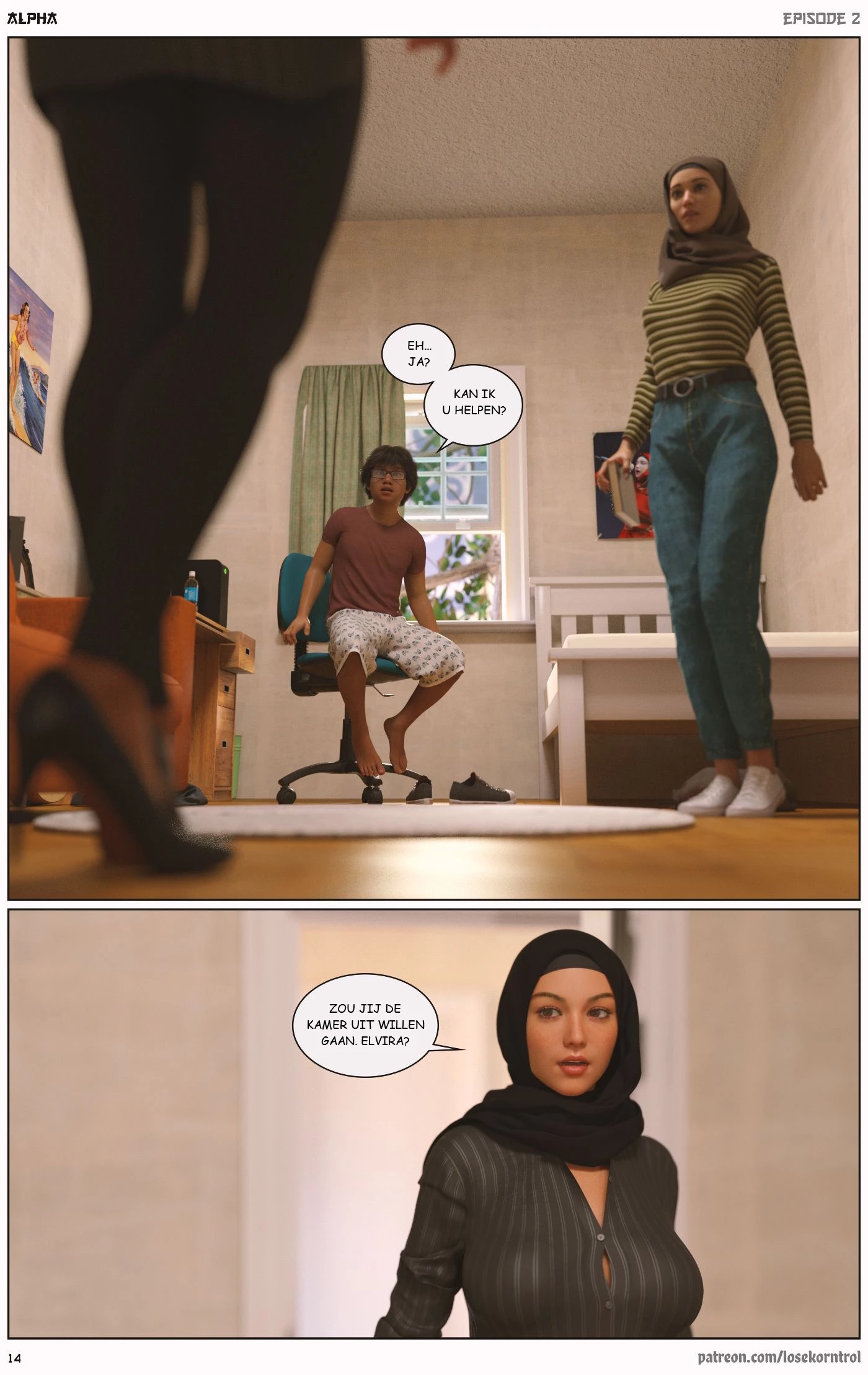 Alpha part 02 [NL] porn comic picture 14