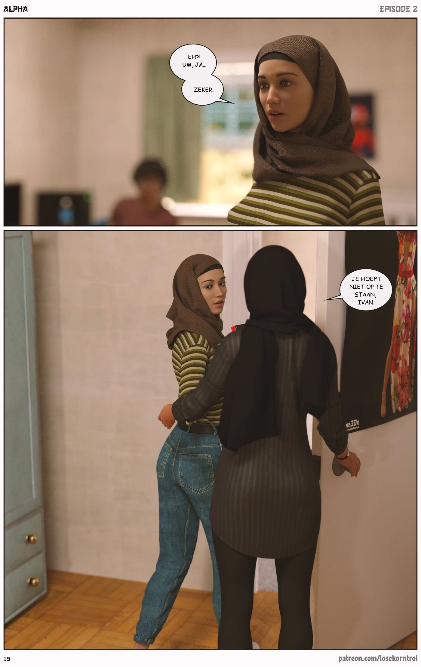Alpha part 02 [NL] porn comic picture 15