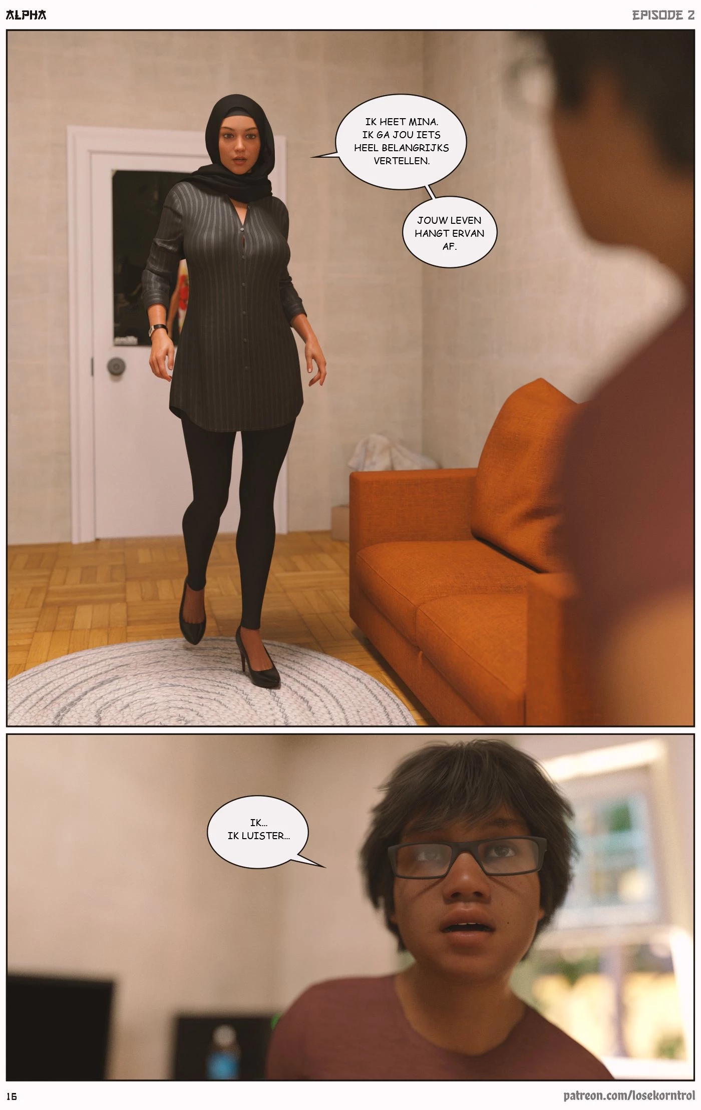 Alpha part 02 [NL] porn comic picture 16