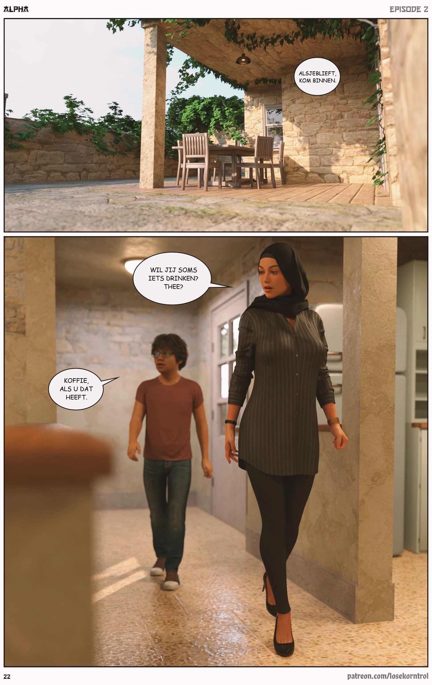 Alpha part 02 [NL] porn comic picture 22