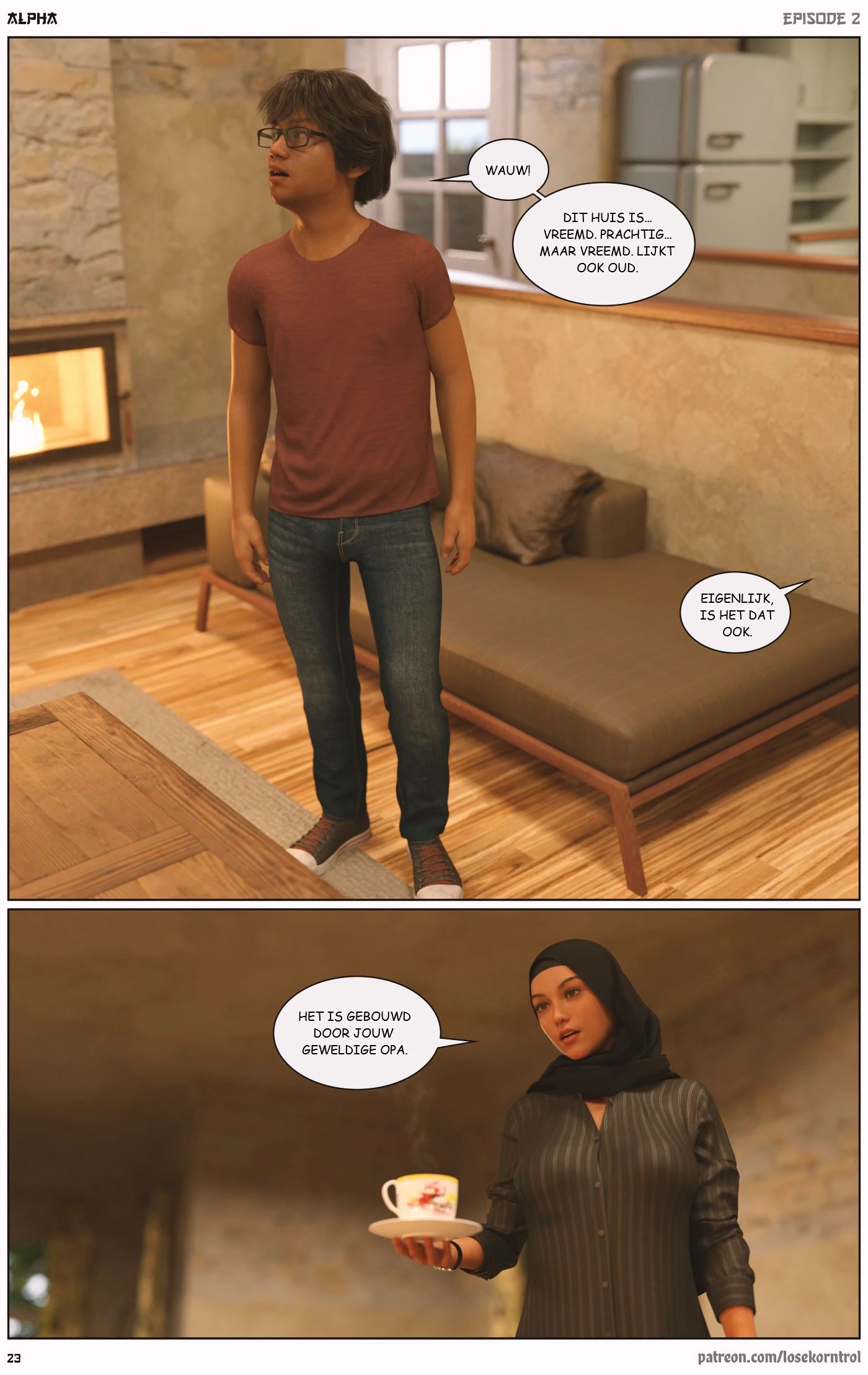 Alpha part 02 [NL] porn comic picture 23