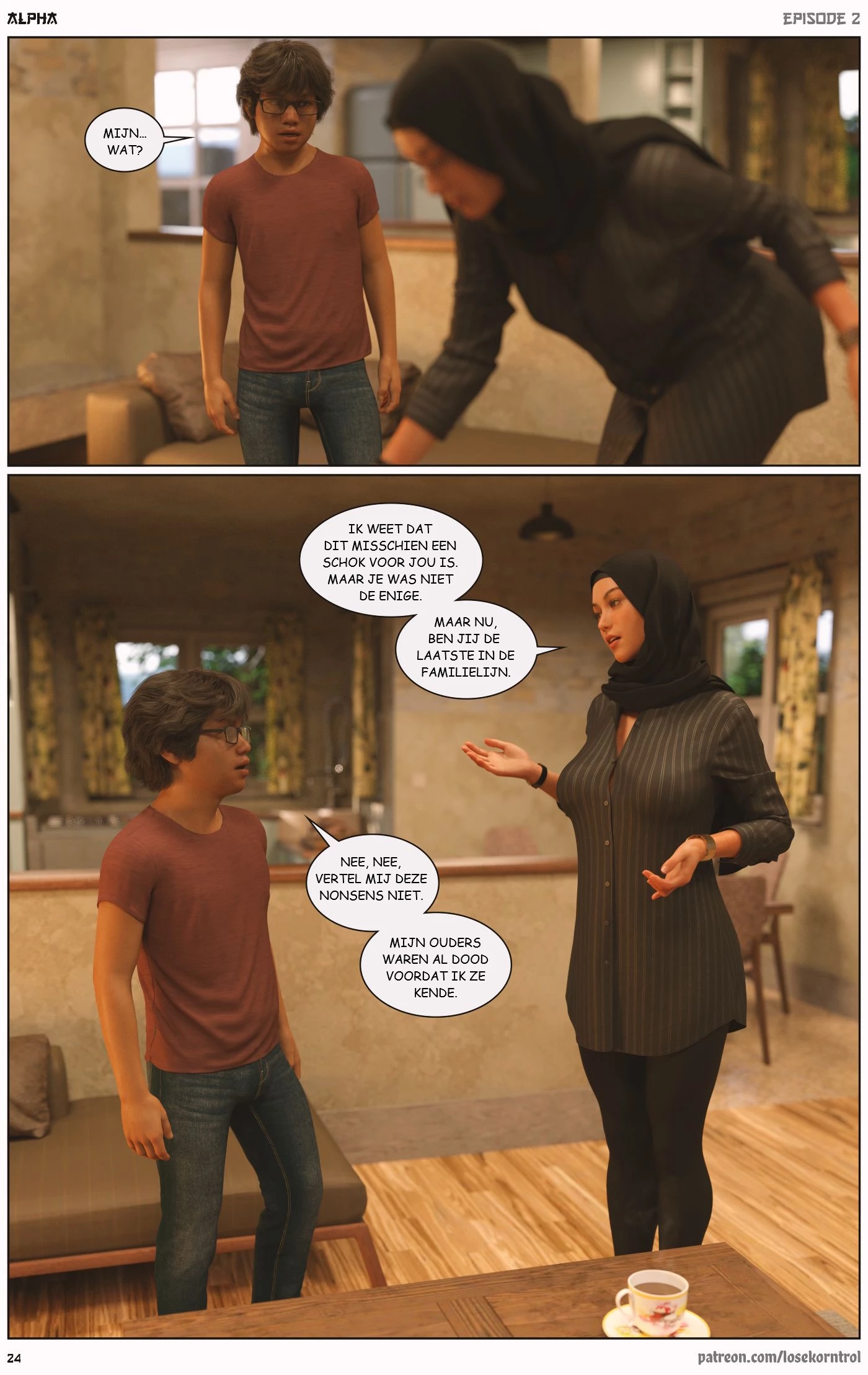 Alpha part 02 [NL] porn comic picture 24