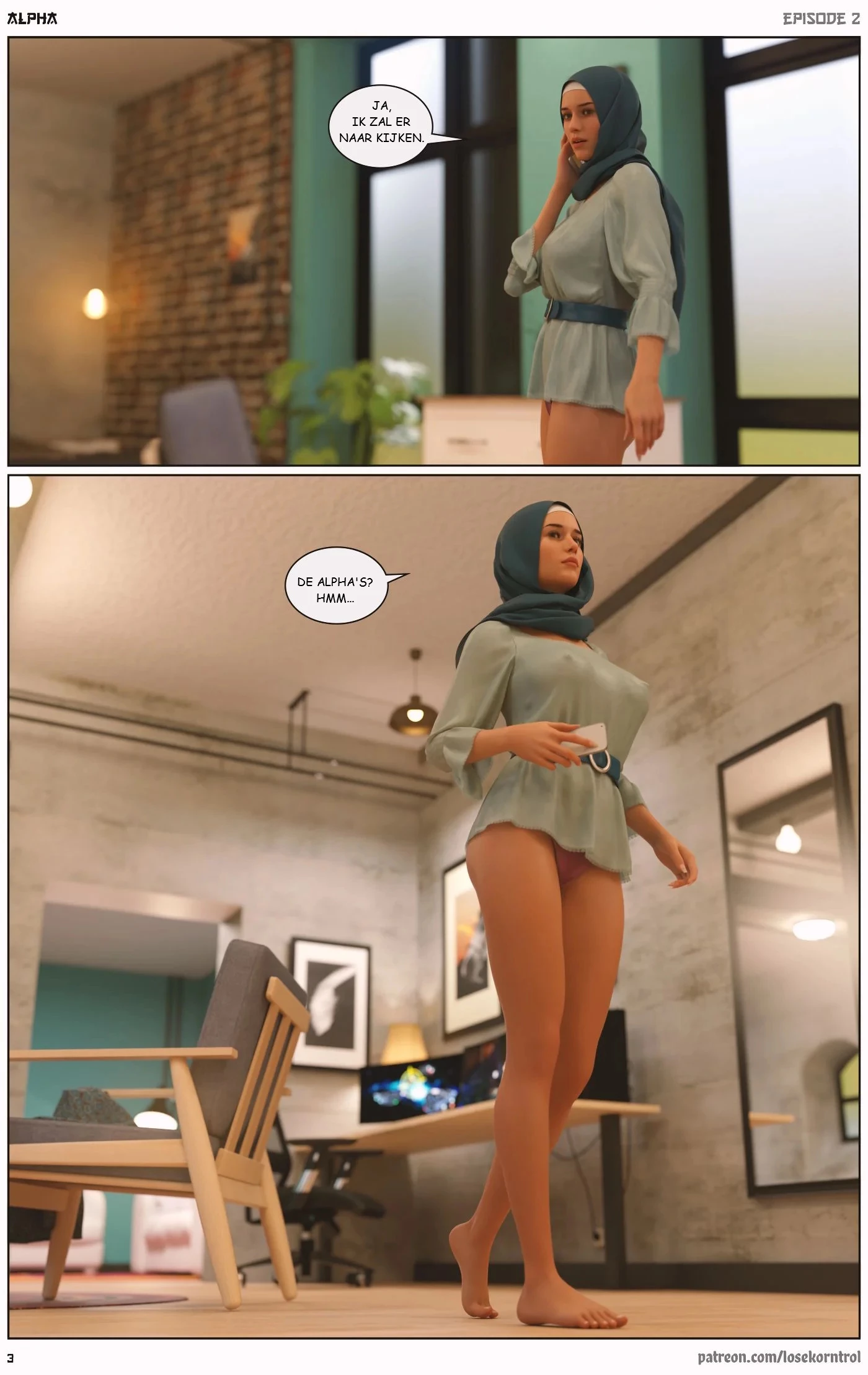 Alpha part 02 [NL] porn comic picture 3