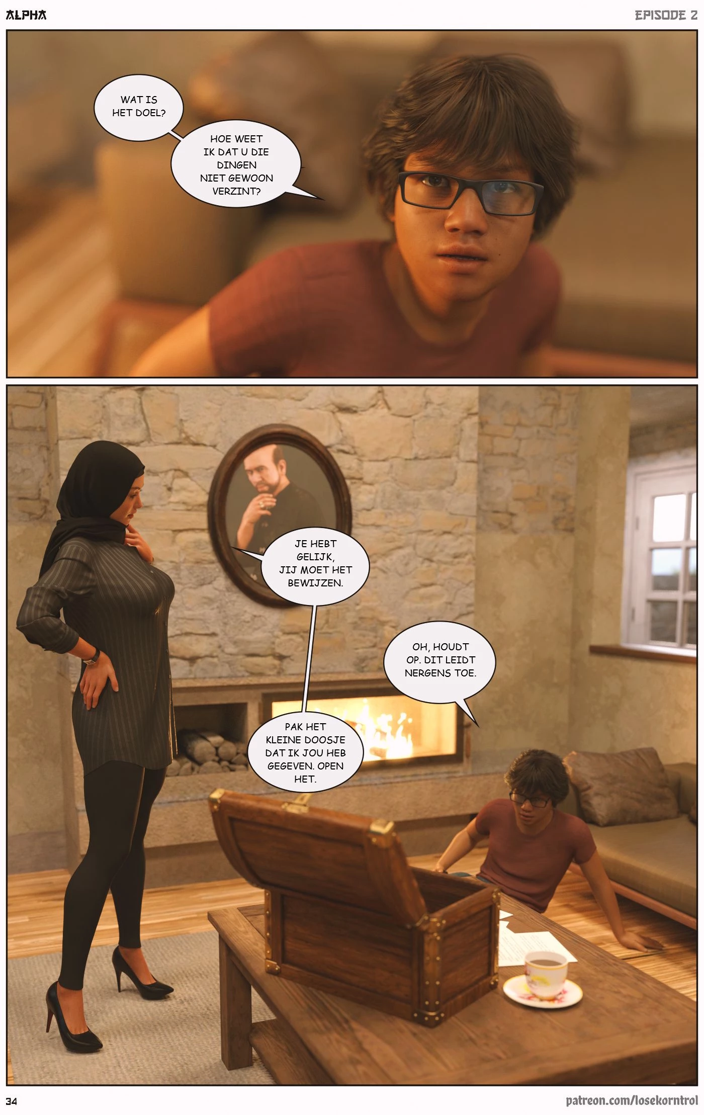 Alpha part 02 [NL] porn comic picture 34