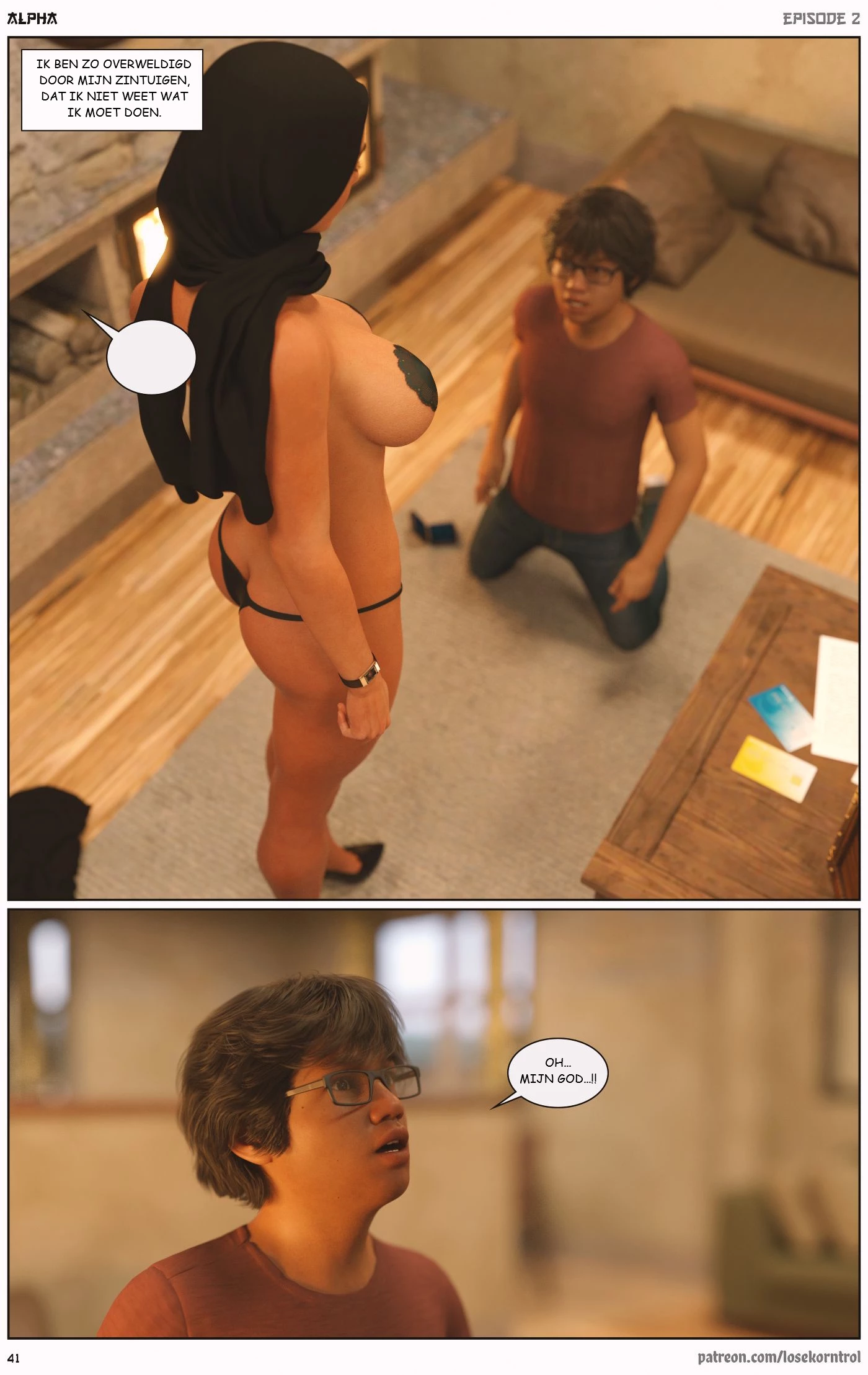 Alpha part 02 [NL] porn comic picture 41