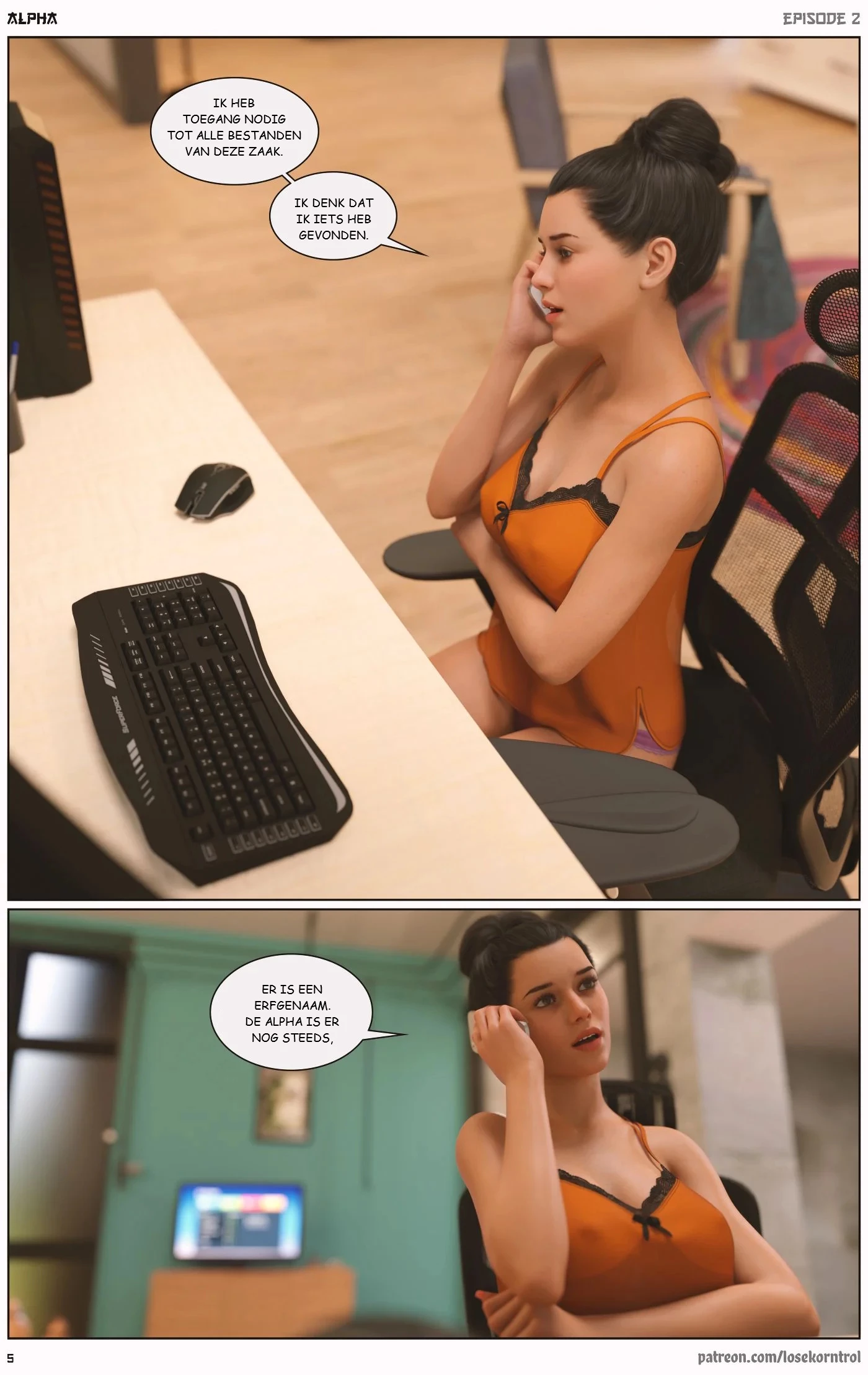 Alpha part 02 [NL] porn comic picture 5