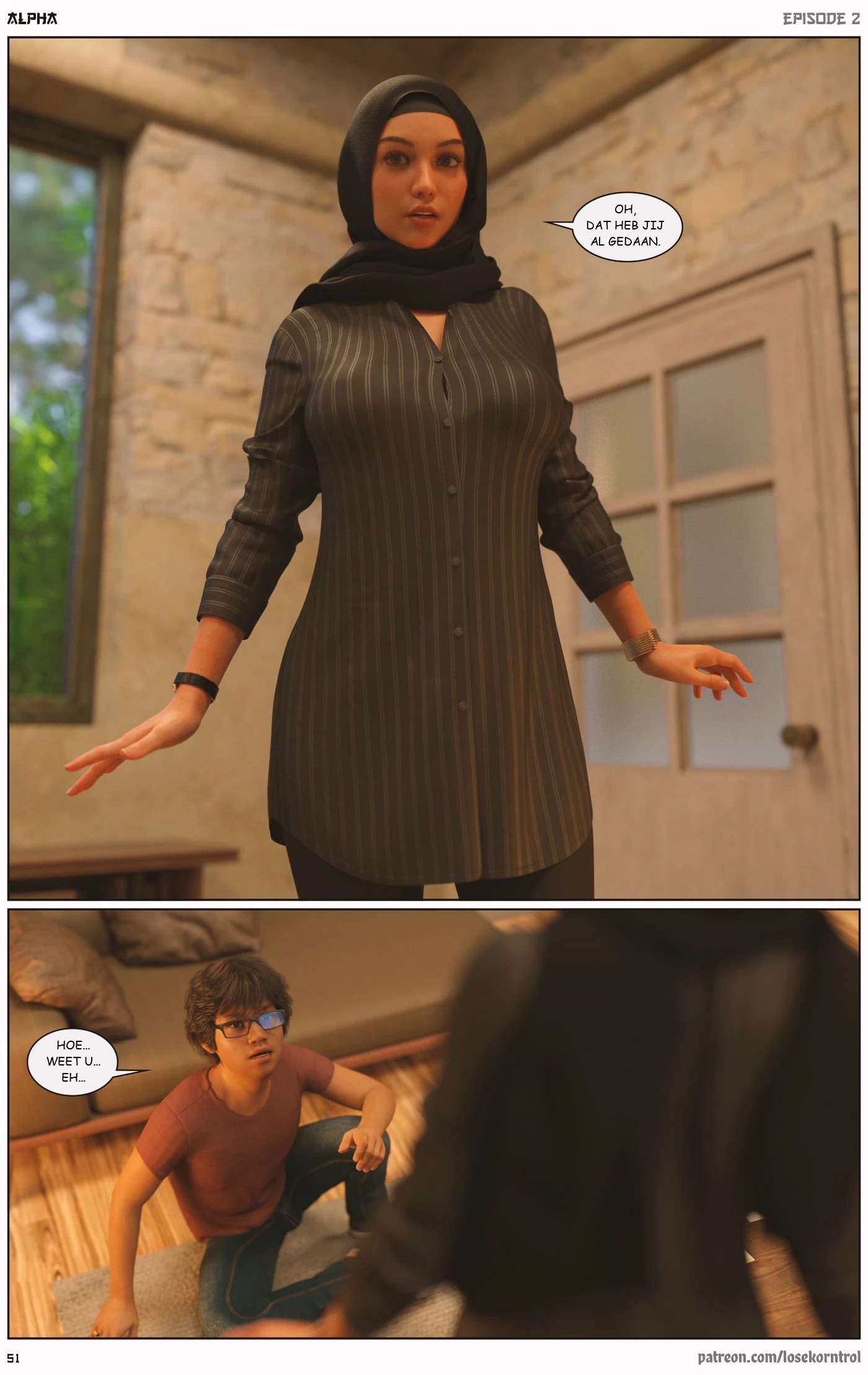 Alpha part 02 [NL] porn comic picture 51
