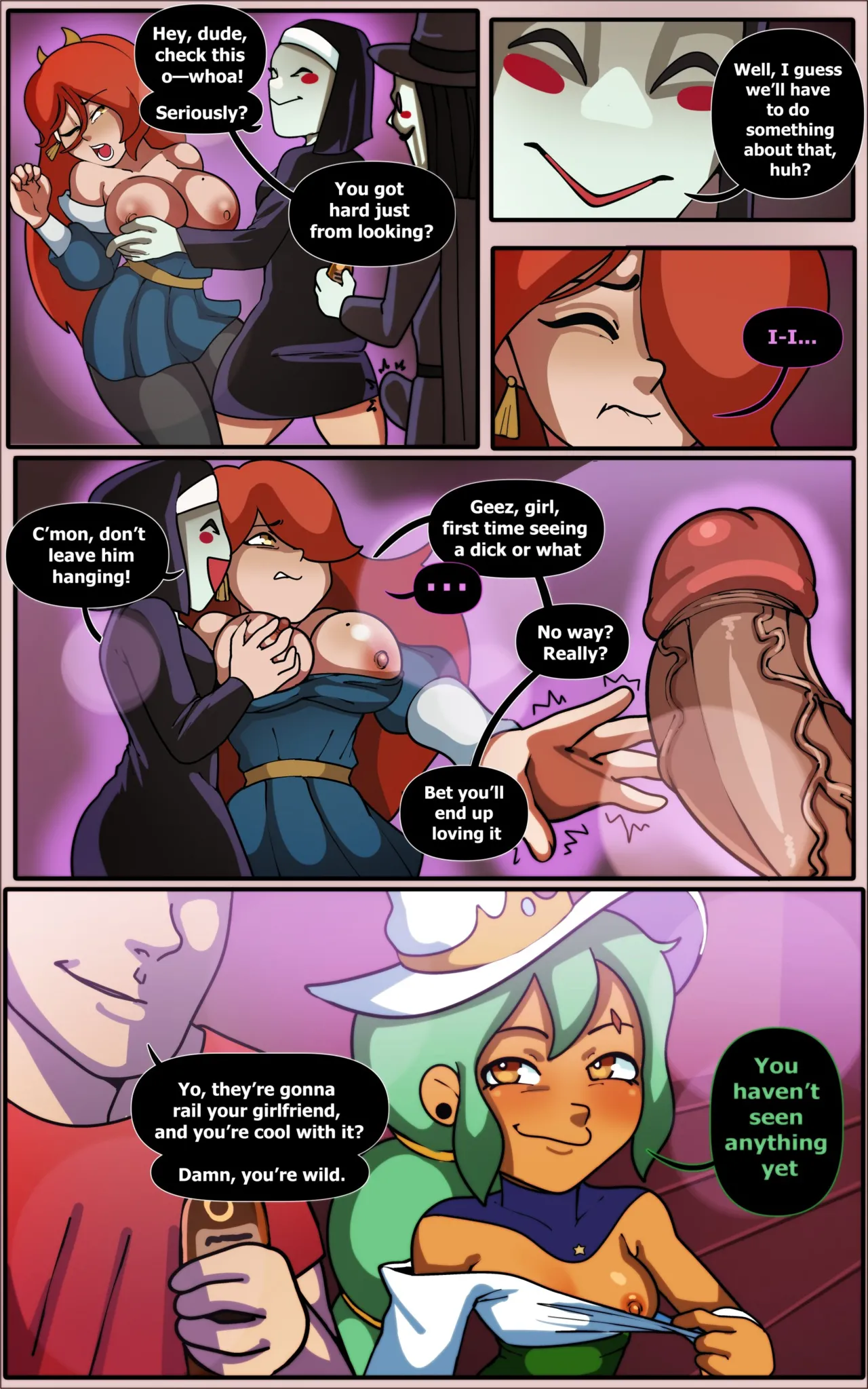 Amity & Luz's Halloween Party porn comic picture 3