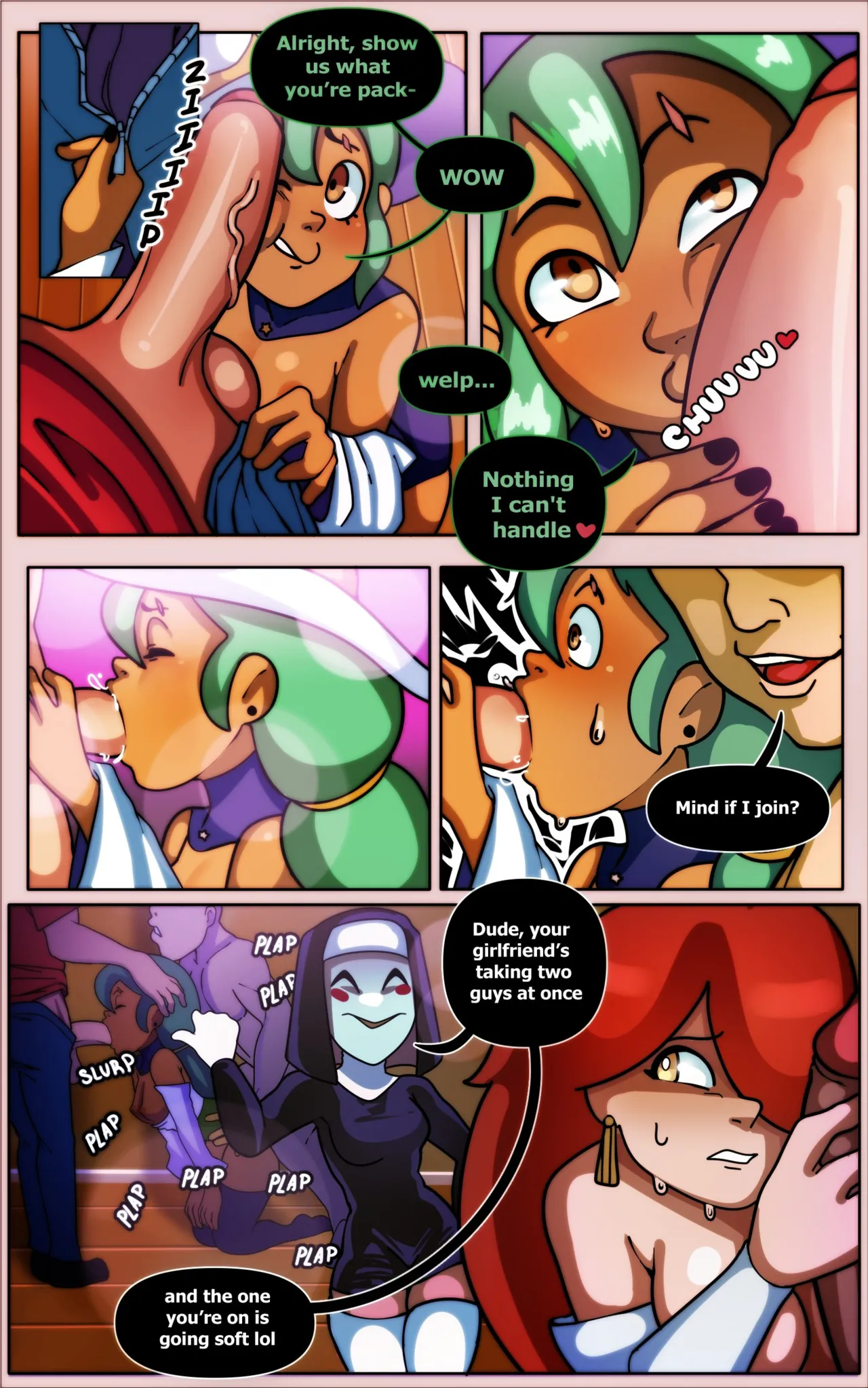 Amity & Luz's Halloween Party porn comic picture 4