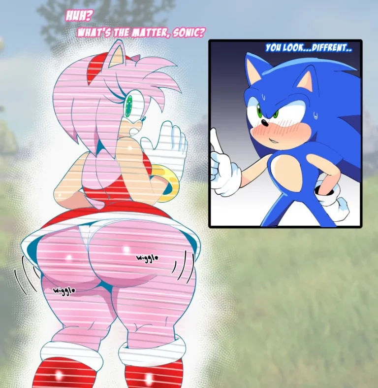 Amy looks different porn comic picture 2