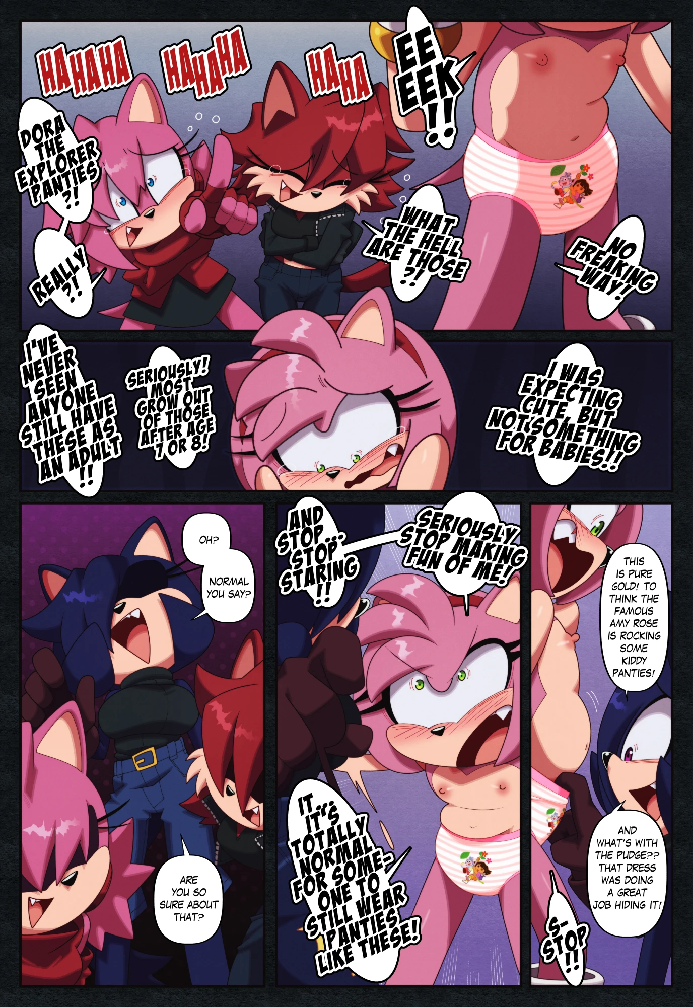 Amy's Humiliation porn comic picture 10