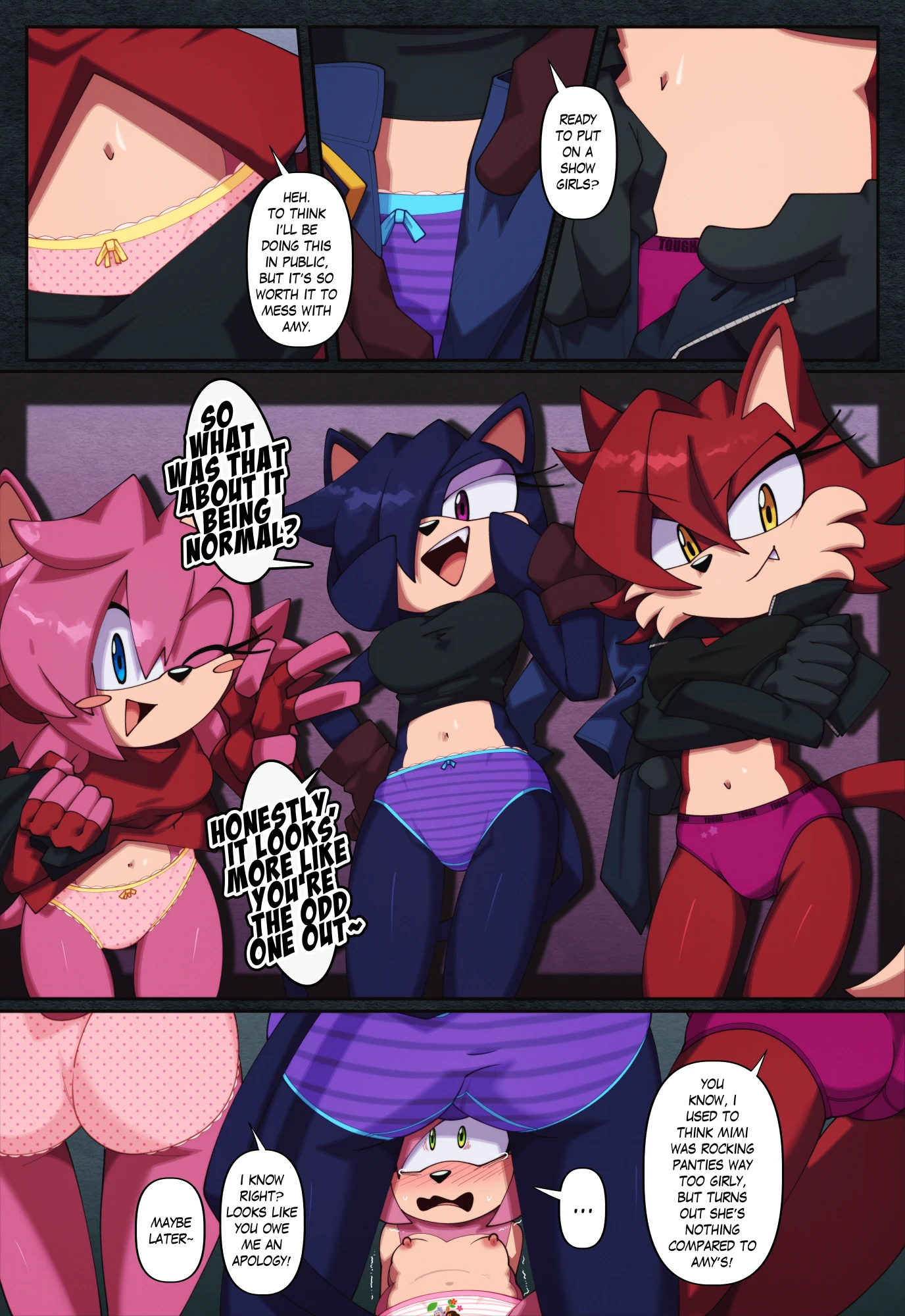 Amy's Humiliation porn comic picture 11