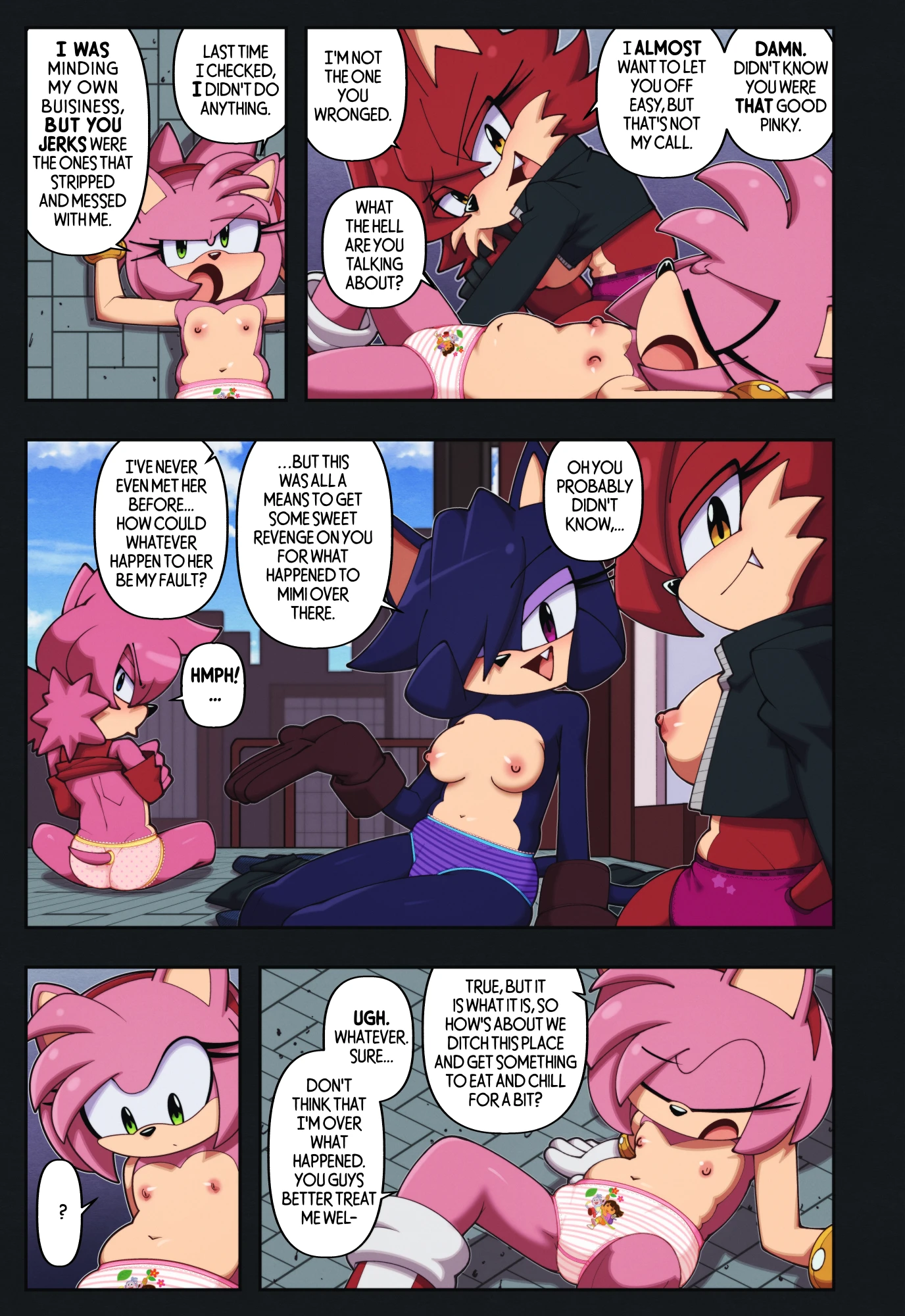 Amy's Humiliation porn comic picture 19