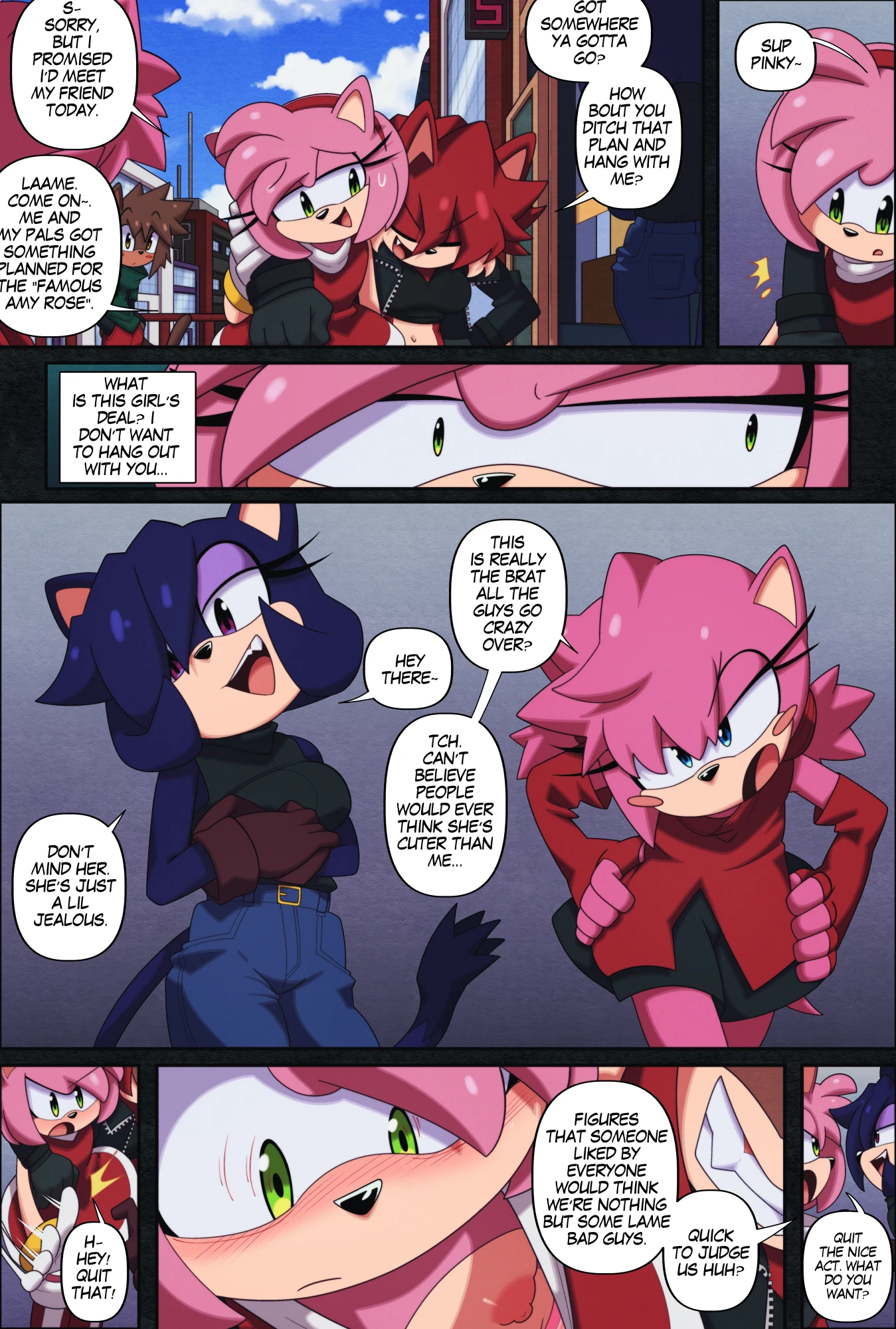 Amy's Humiliation porn comic picture 5