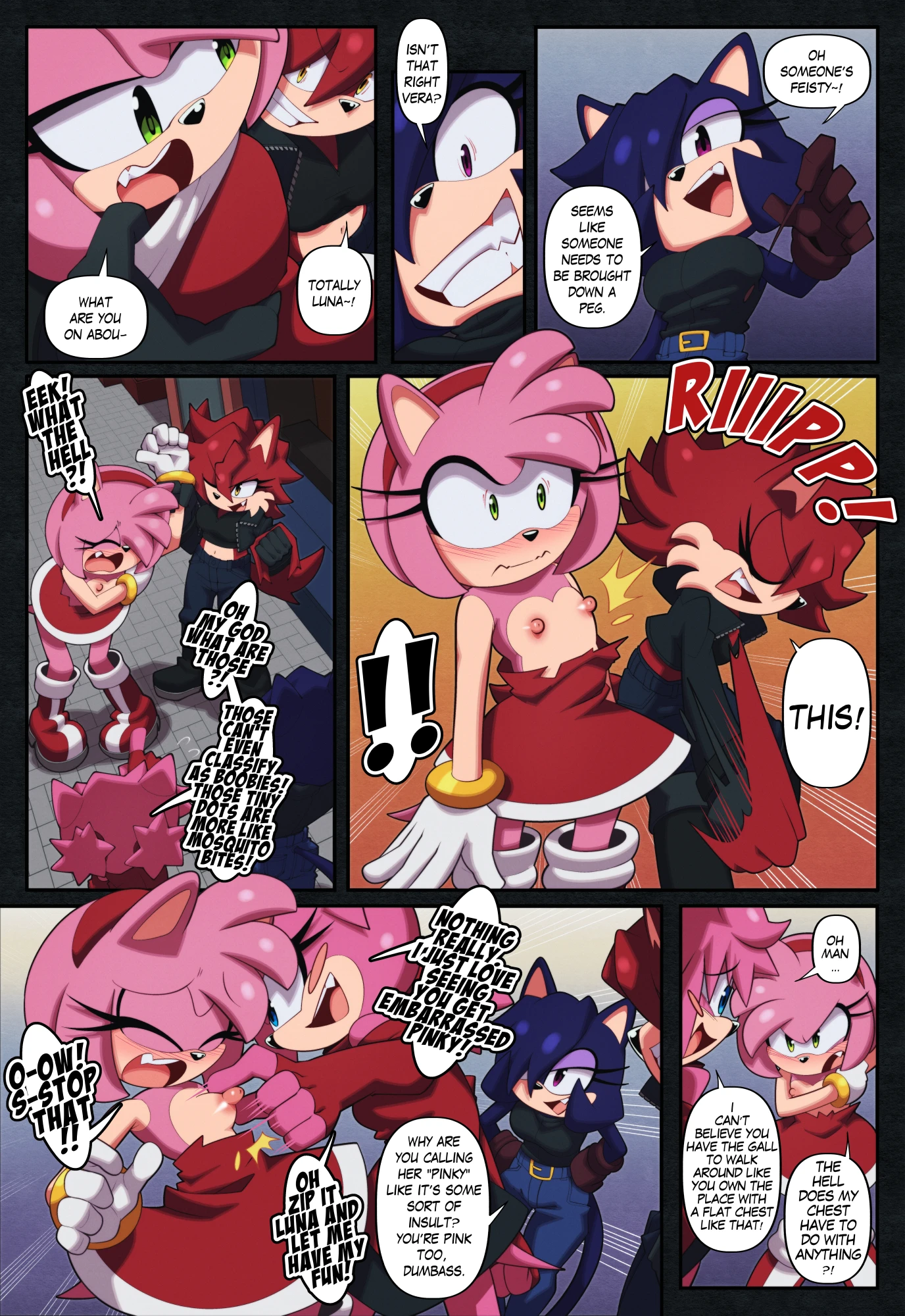 Amy's Humiliation porn comic picture 6