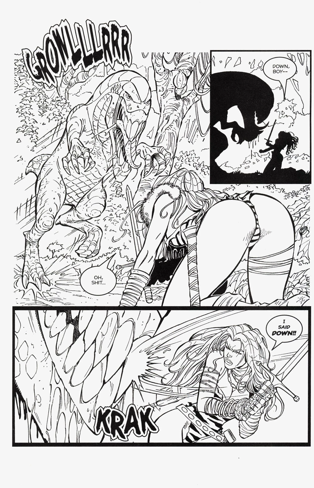 Ana - Jungle Girl [ENG] porn comic picture 10