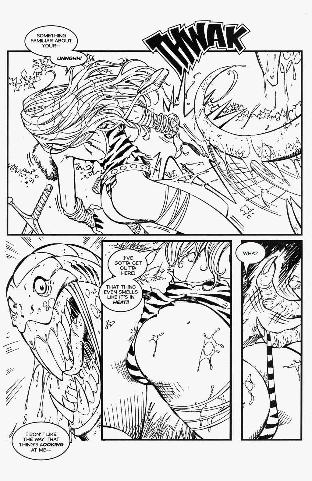 Ana - Jungle Girl [ENG] porn comic picture 11