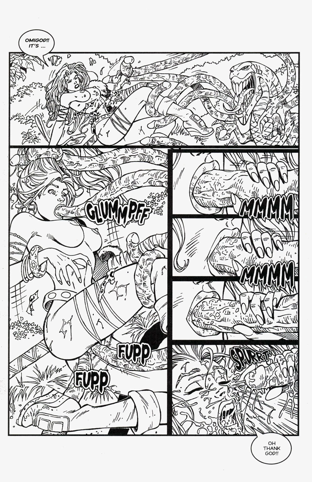 Ana - Jungle Girl [ENG] porn comic picture 13