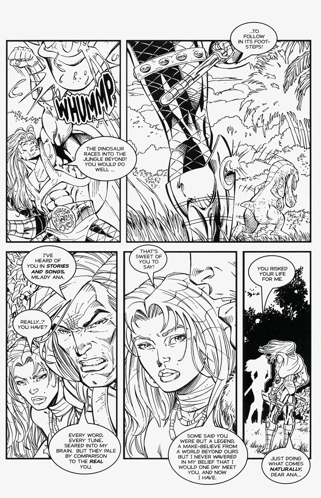 Ana - Jungle Girl [ENG] porn comic picture 19