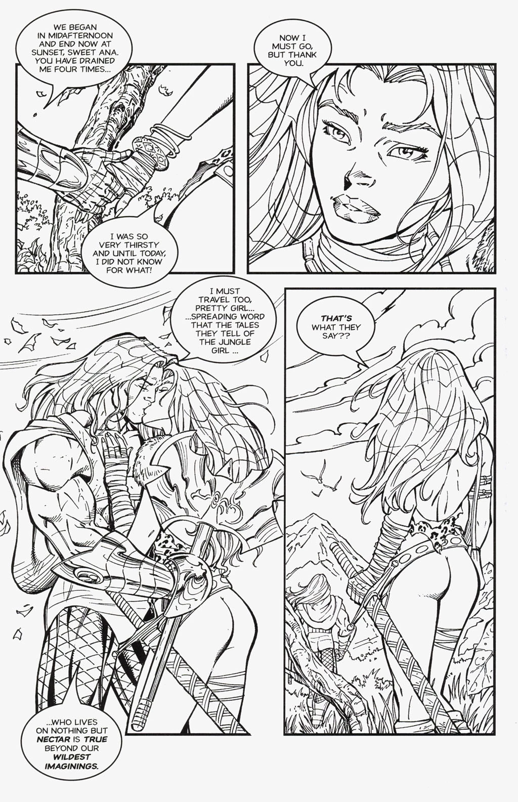 Ana - Jungle Girl [ENG] porn comic picture 22