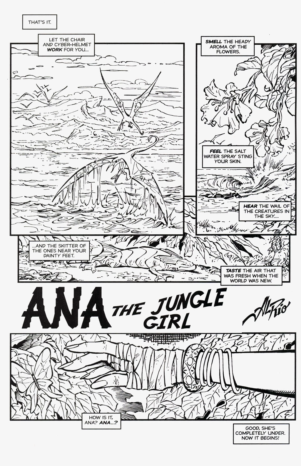 Ana - Jungle Girl [ENG] porn comic picture 6