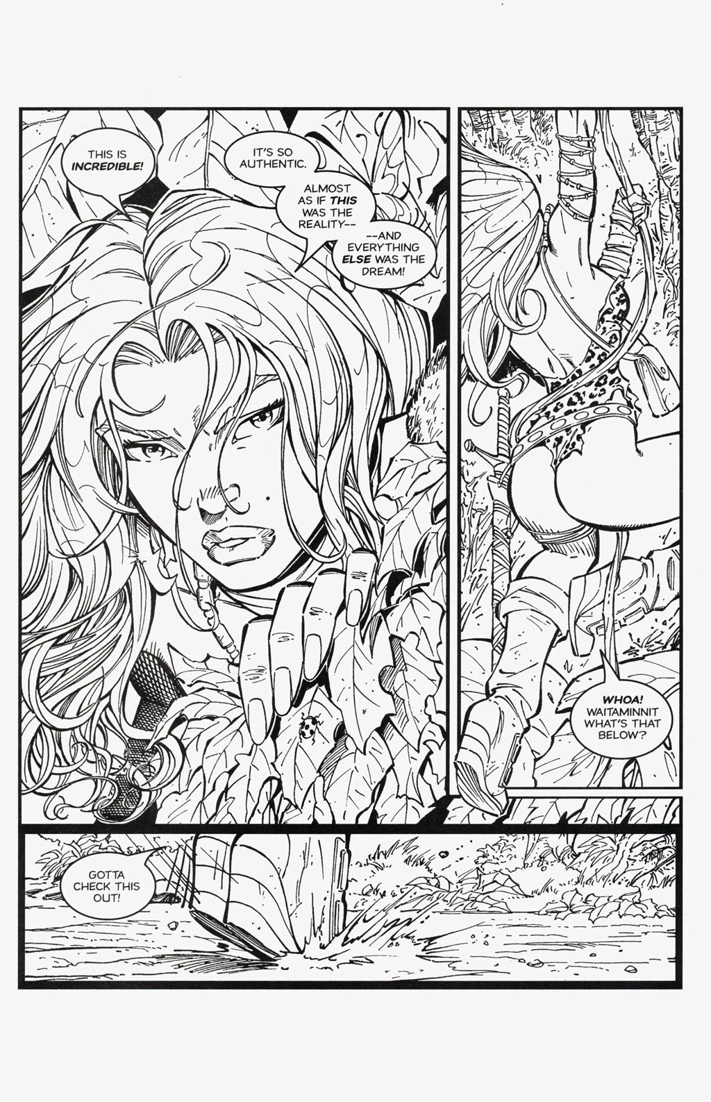 Ana - Jungle Girl [ENG] porn comic picture 7