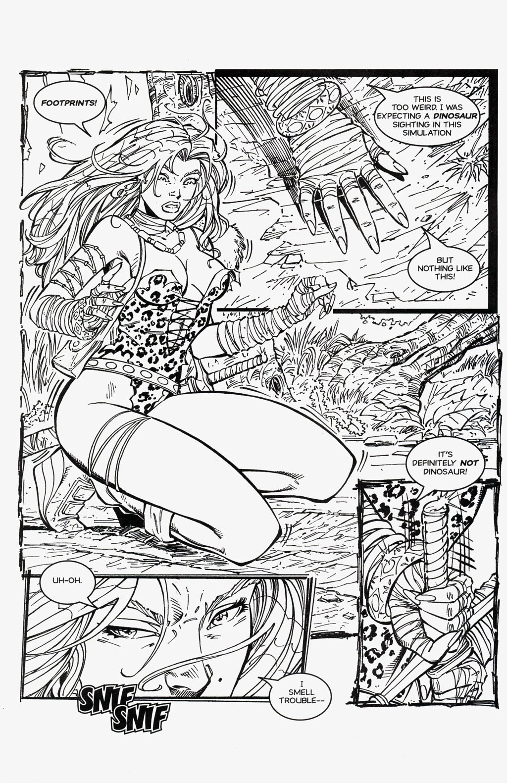 Ana - Jungle Girl [ENG] porn comic picture 8