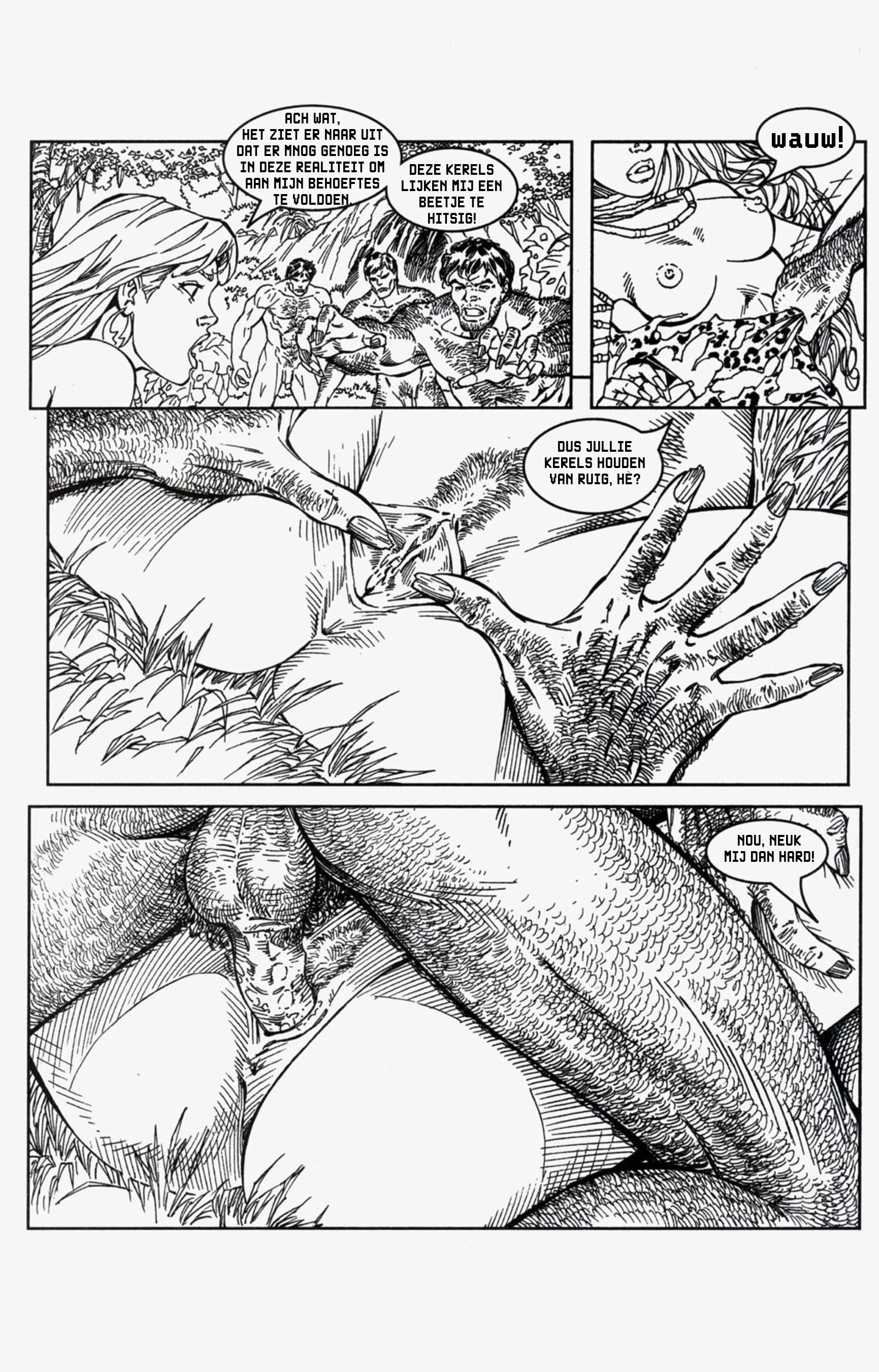Ana Jungle Girl [NL] porn comic picture 24