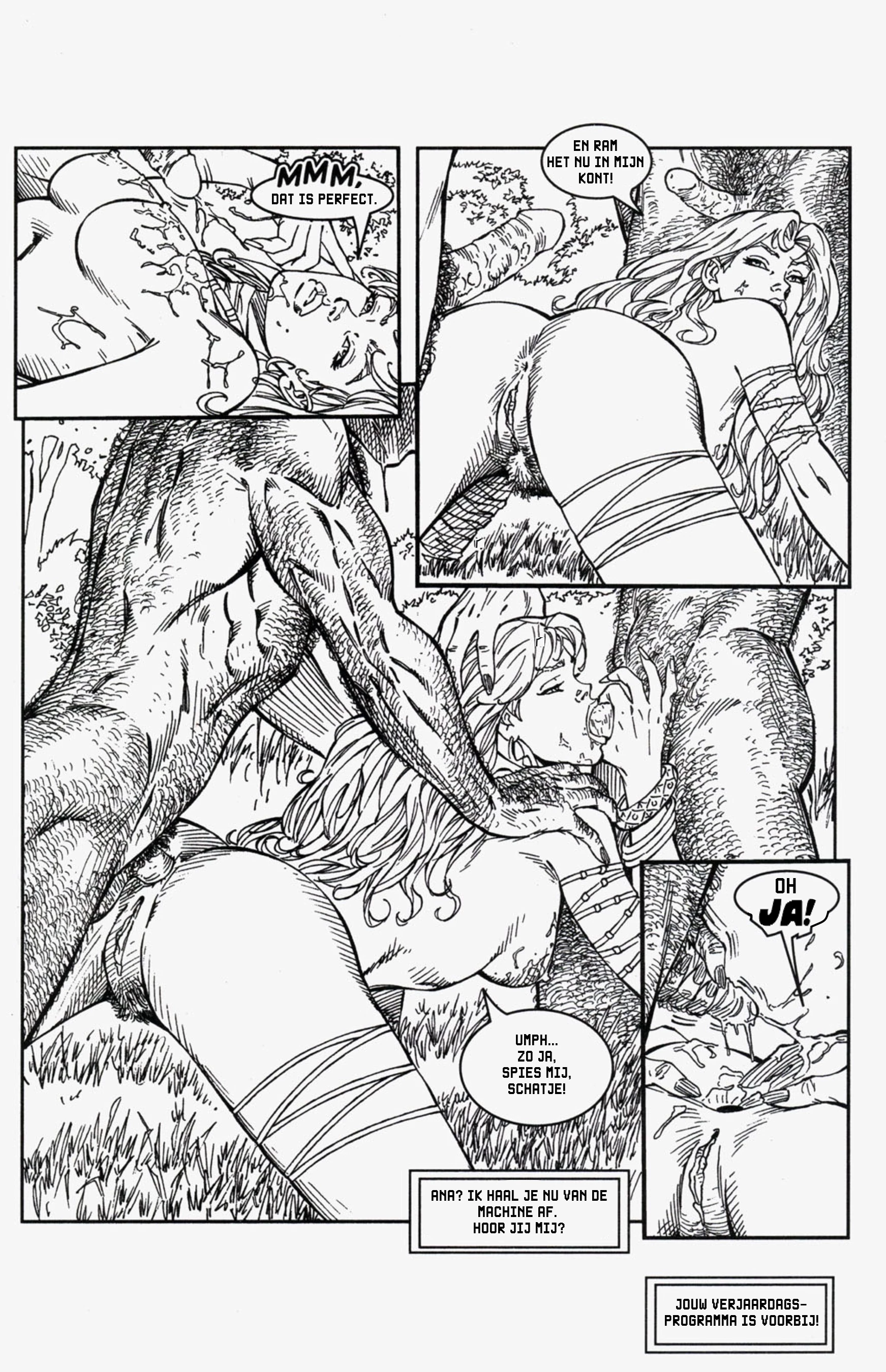 Ana Jungle Girl [NL] porn comic picture 25