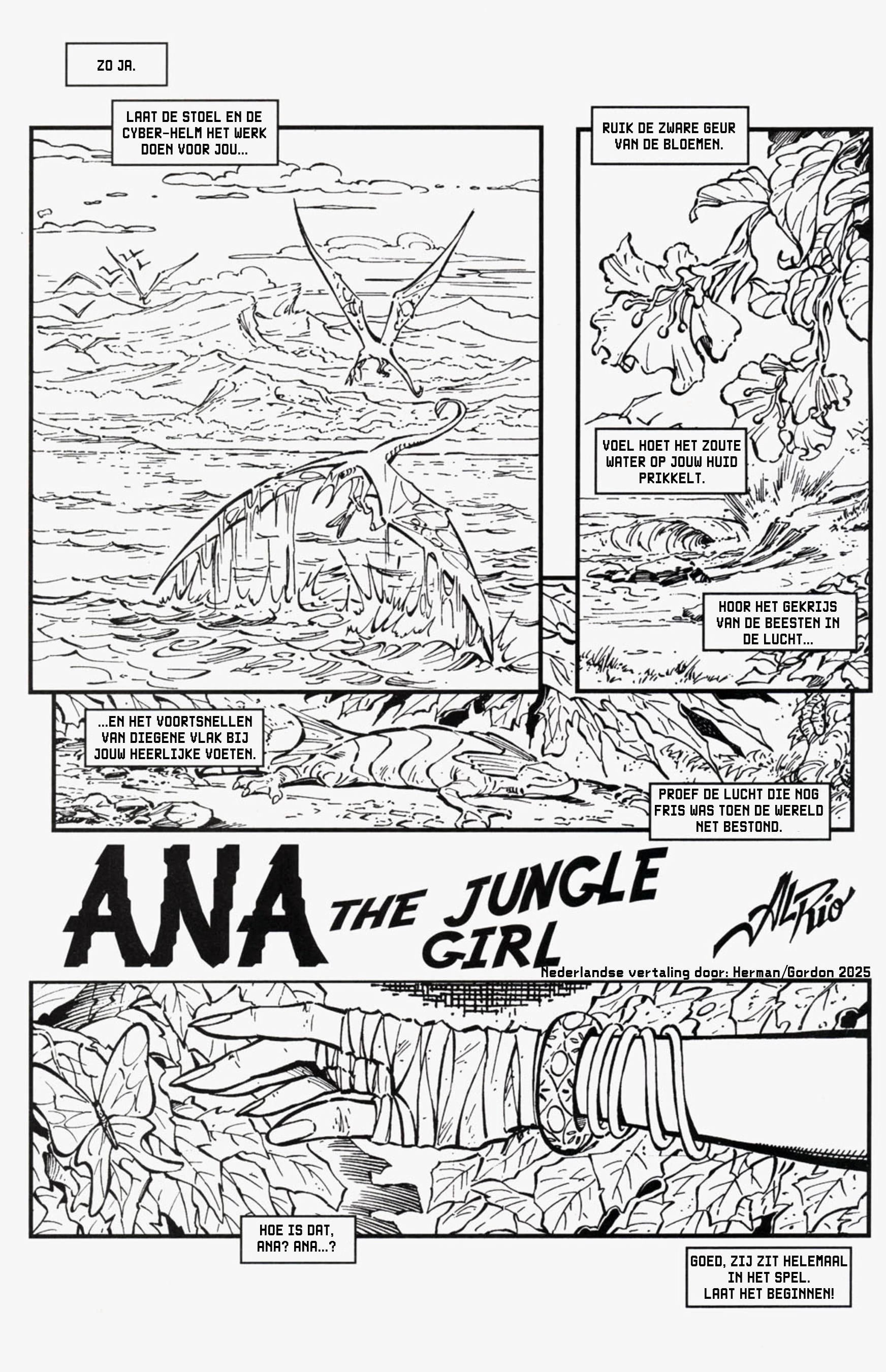 Ana Jungle Girl [NL] porn comic picture 6