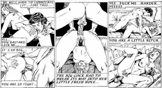 Anal Teen porn comic picture 4
