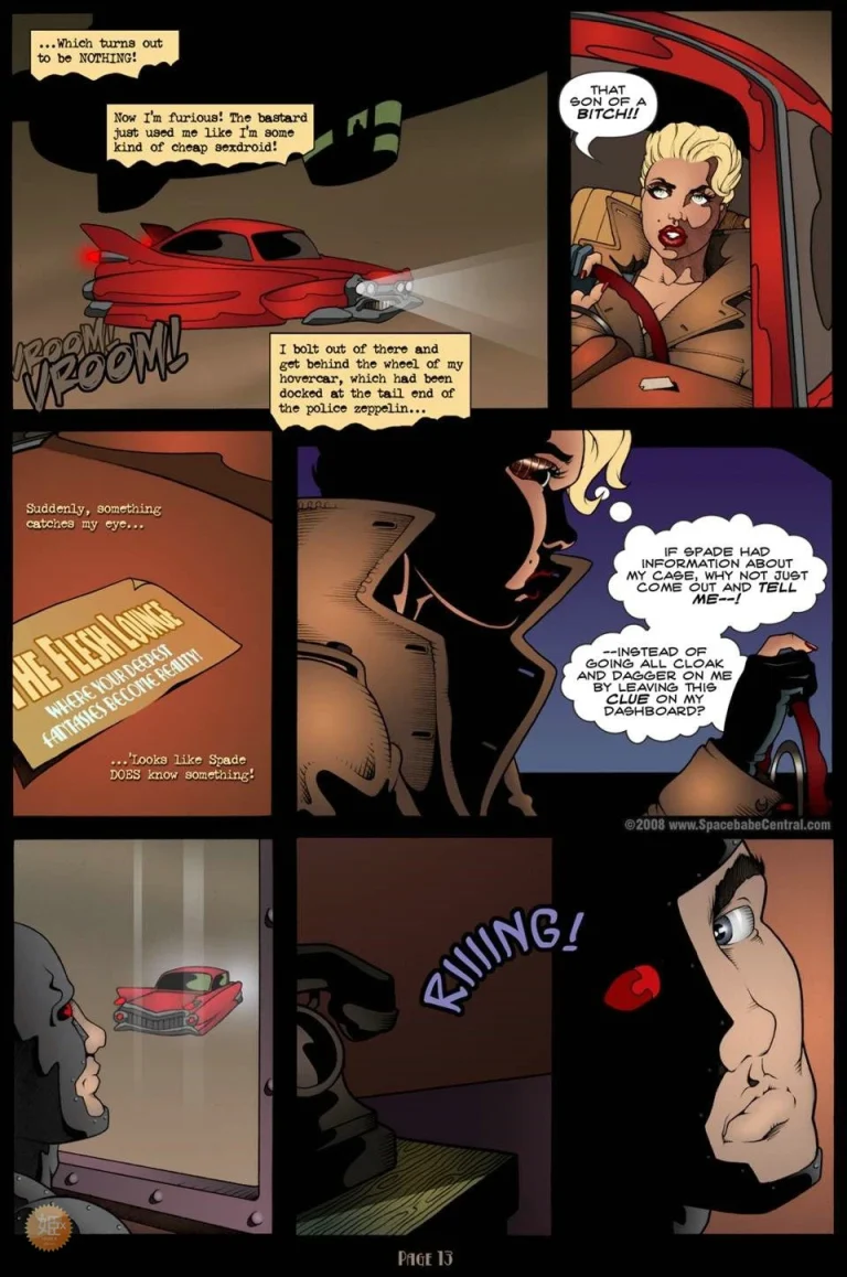 Android City [ENG] porn comic picture 14