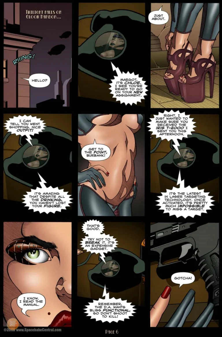 Android City [ENG] porn comic picture 7