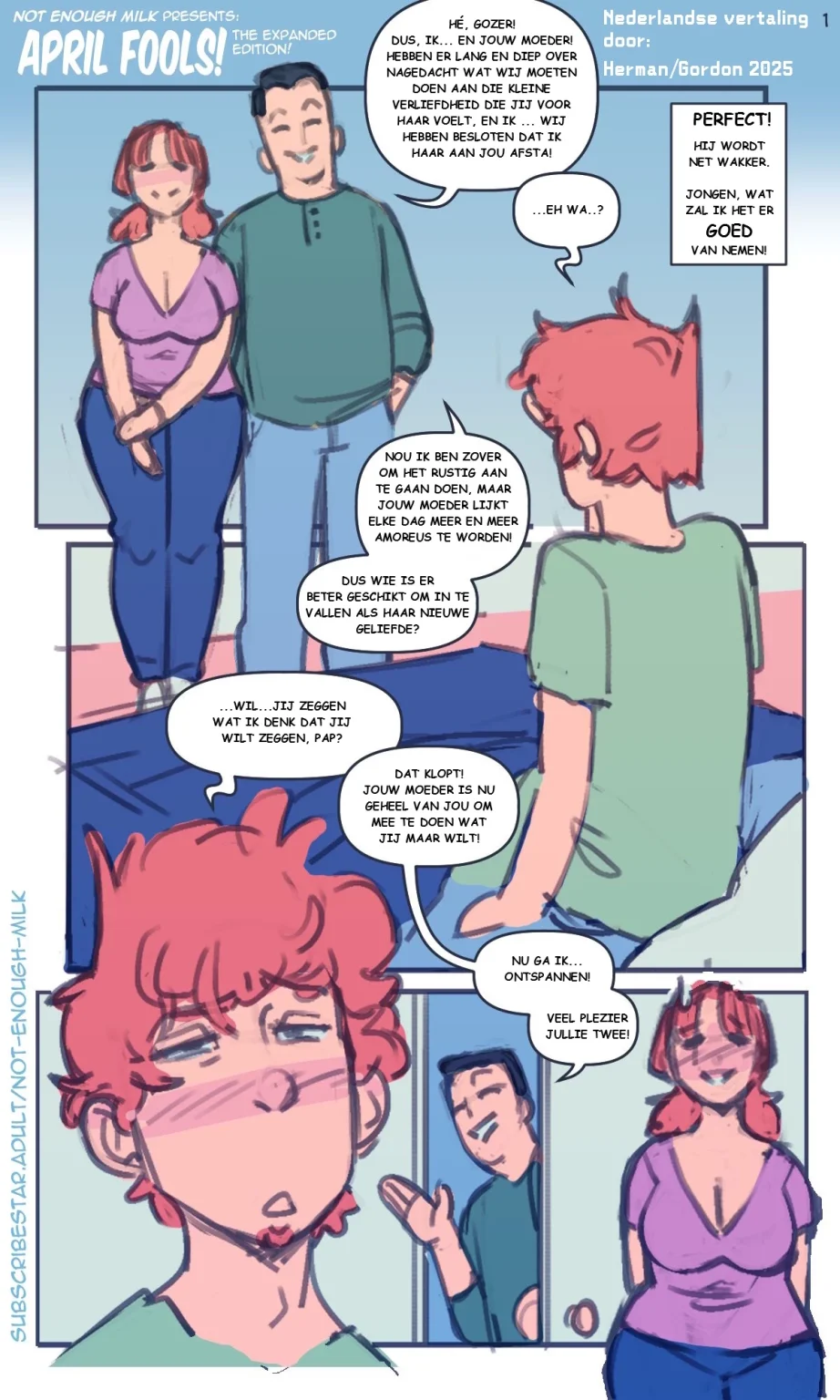 April Fools! [NL] porn comic picture 1