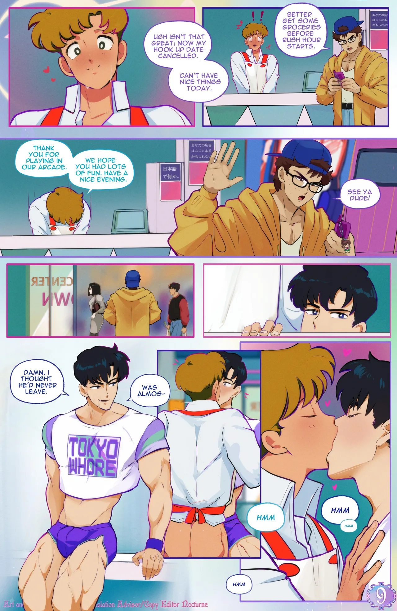 Arcade Affair porn comic picture 10